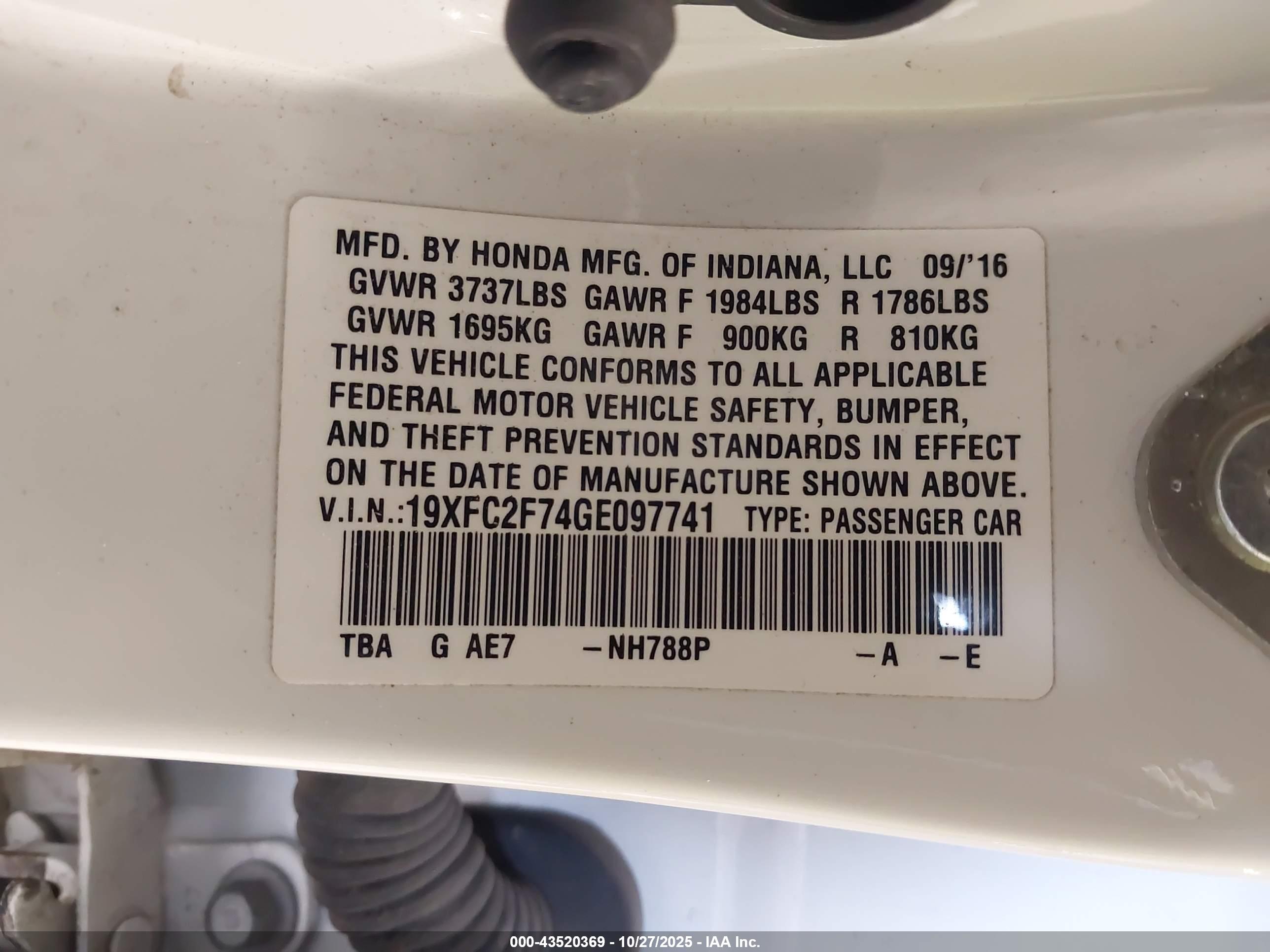 HONDA CIVIC image 9