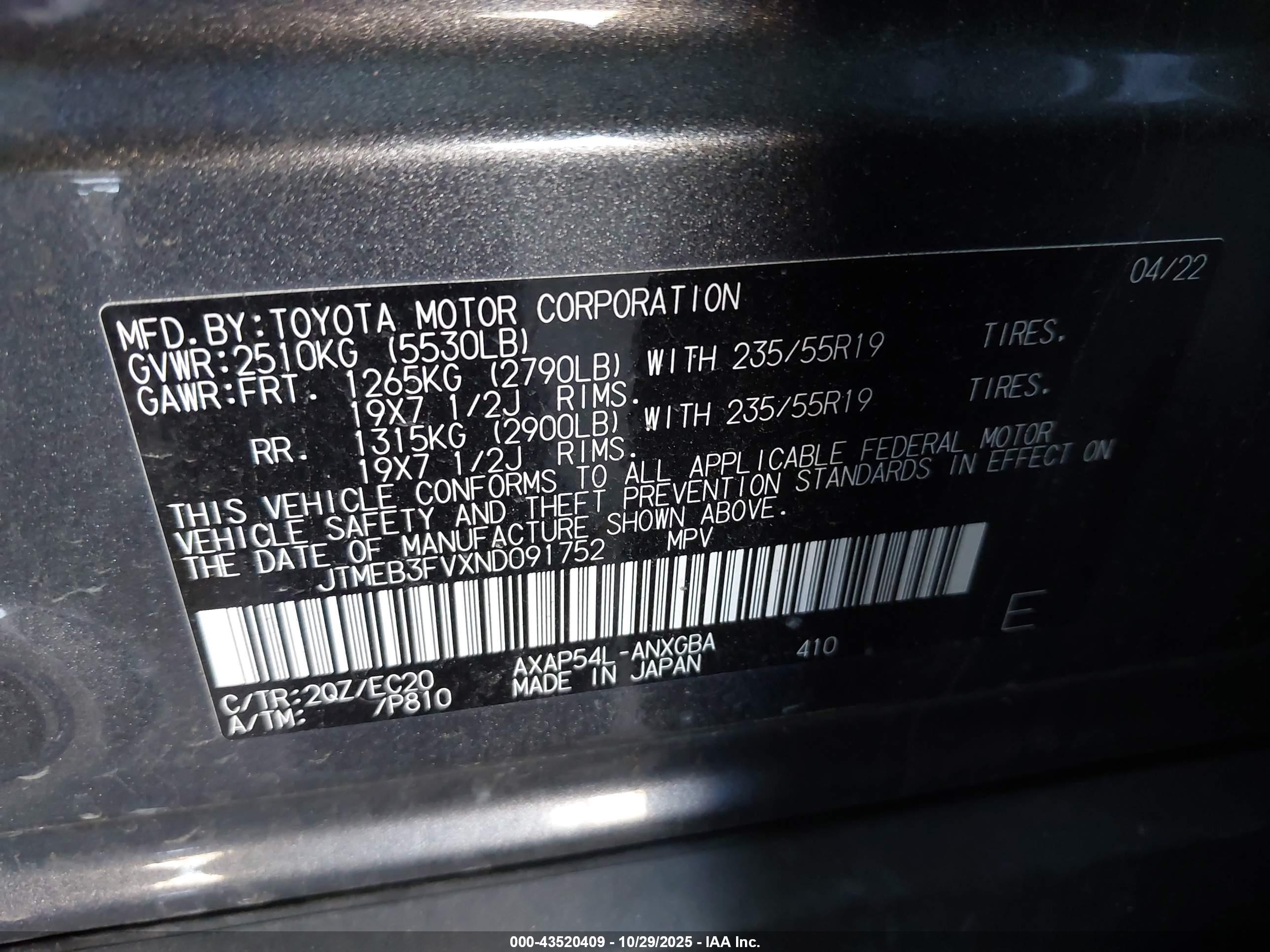 TOYOTA RAV4 image 9