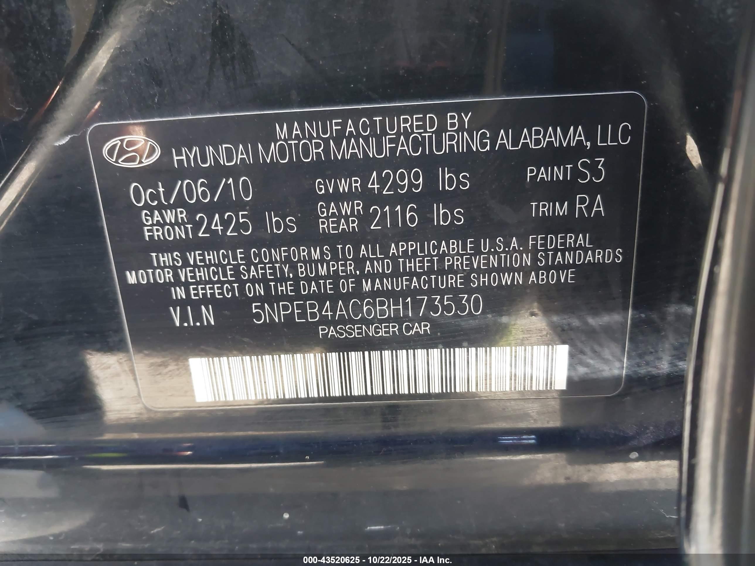 HYUNDAI SONATA image 9