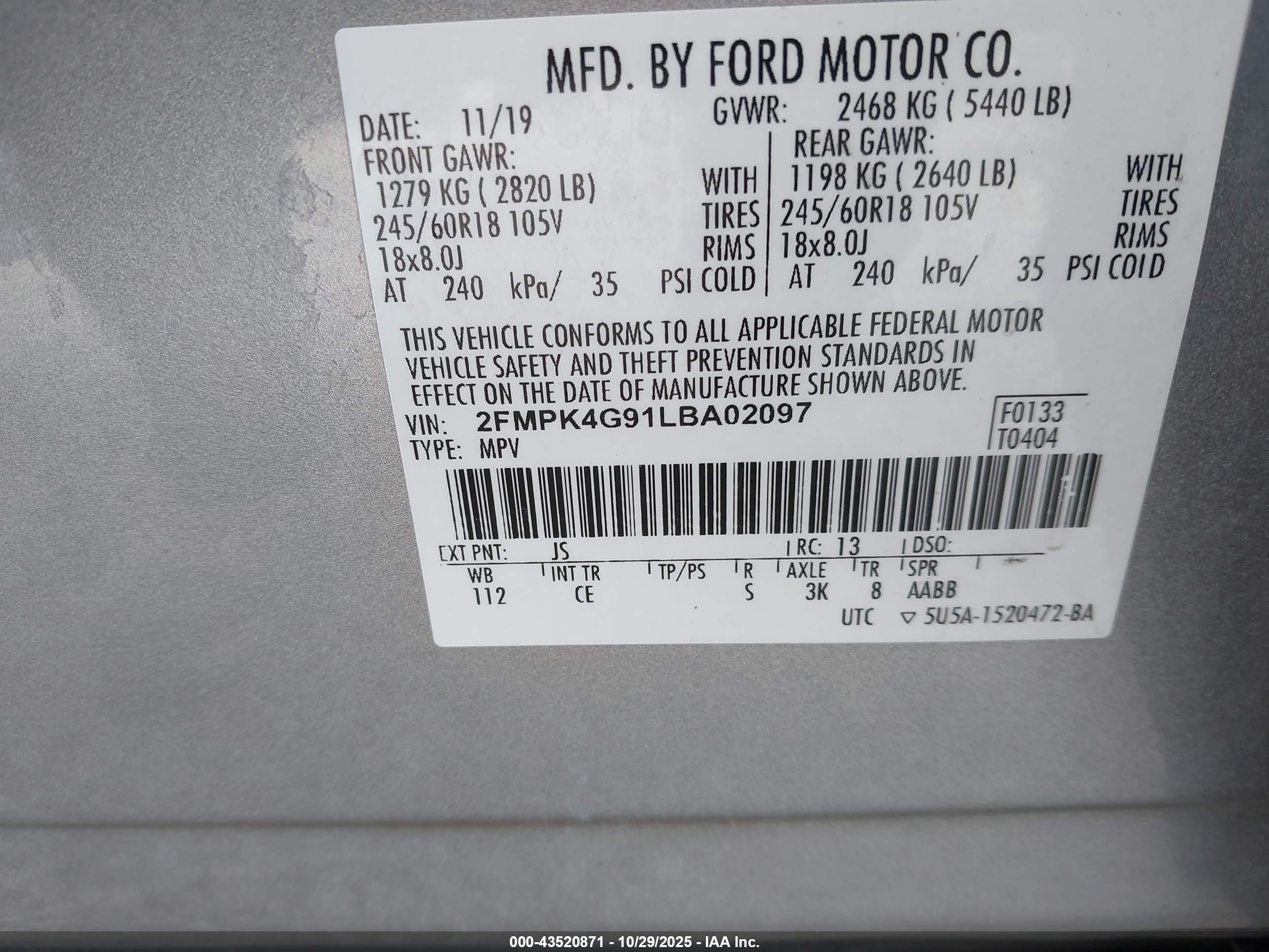 FORD EDGE image 9
