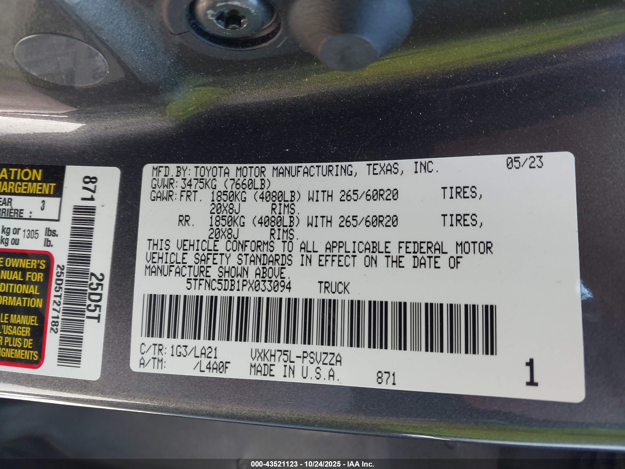 TOYOTA TUNDRA image 9