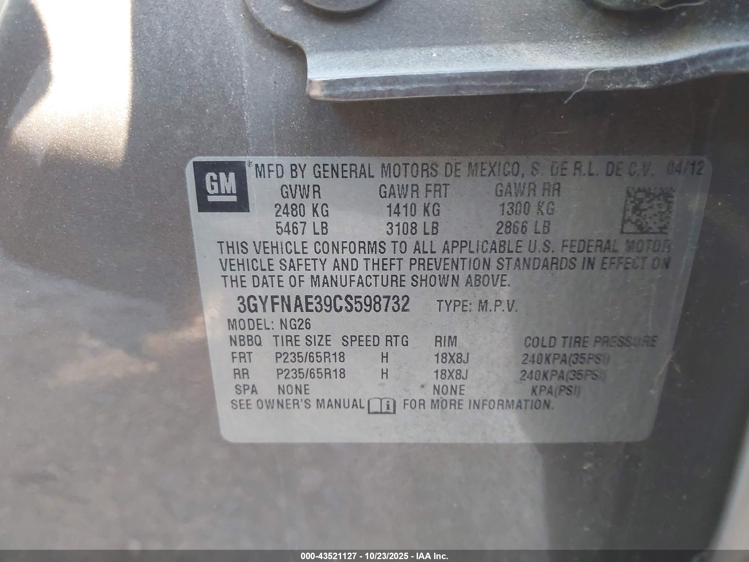 CADILLAC SRX image 9