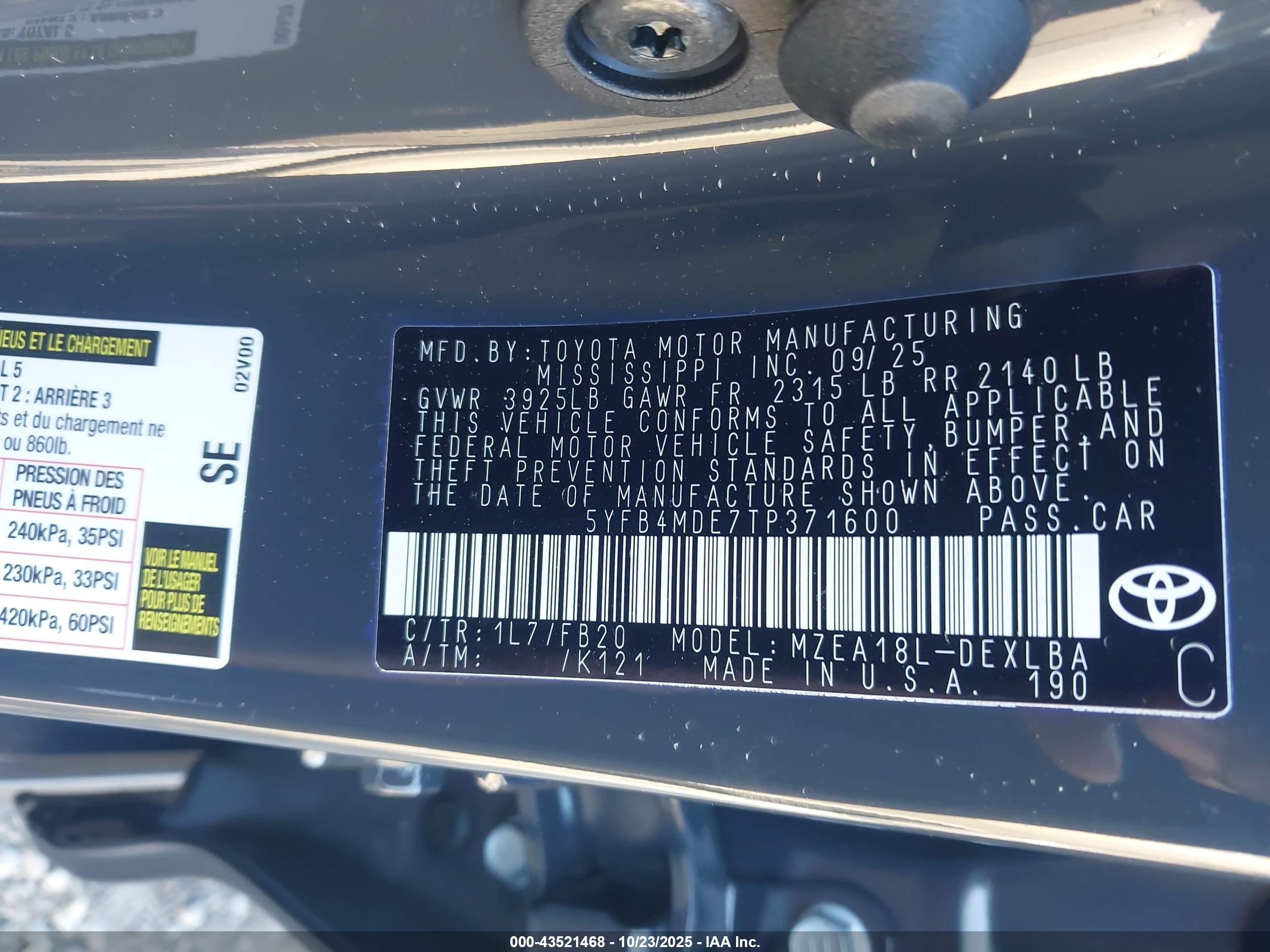 TOYOTA COROLLA image 9
