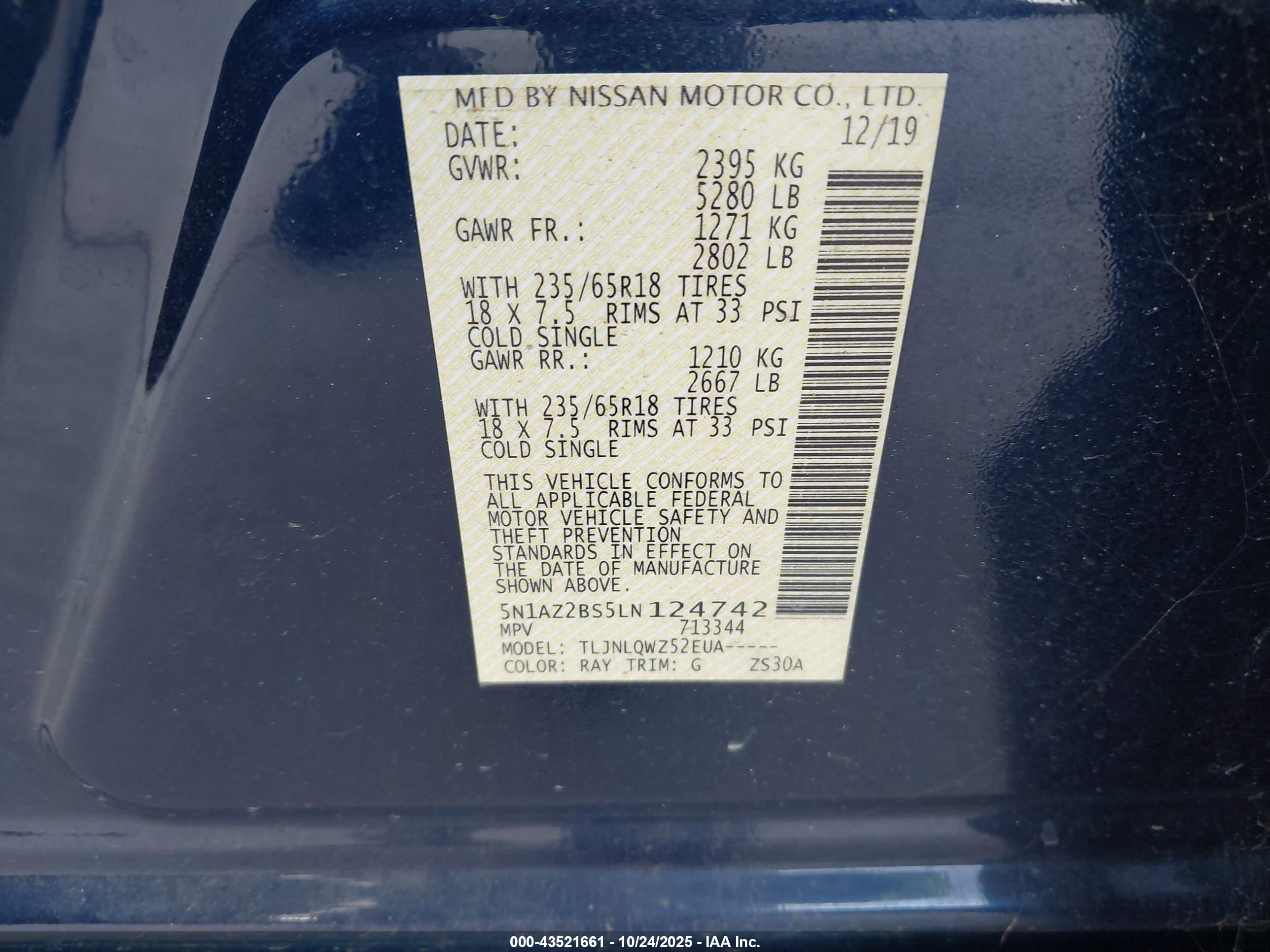 NISSAN MURANO image 9
