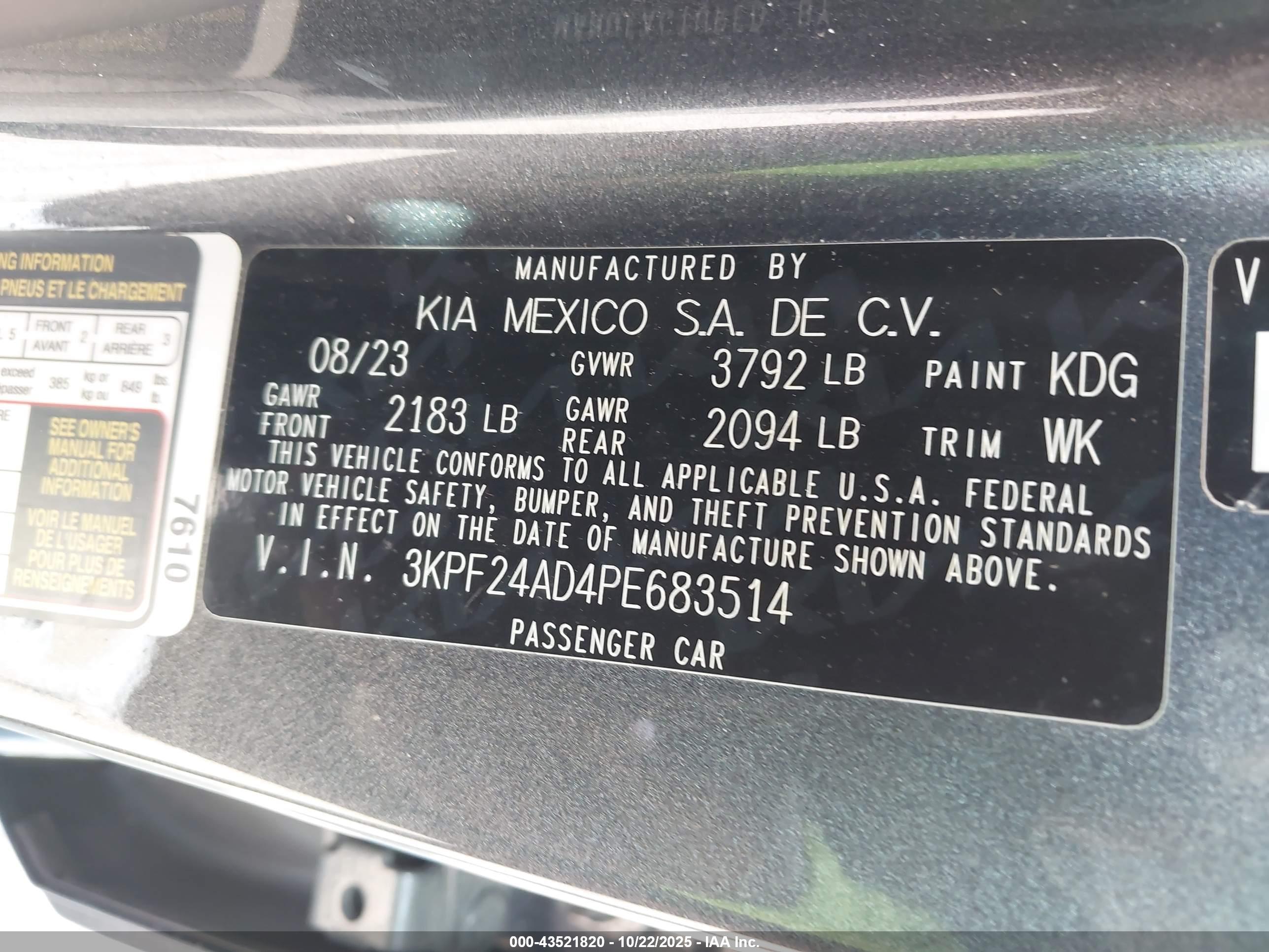KIA FORTE image 9