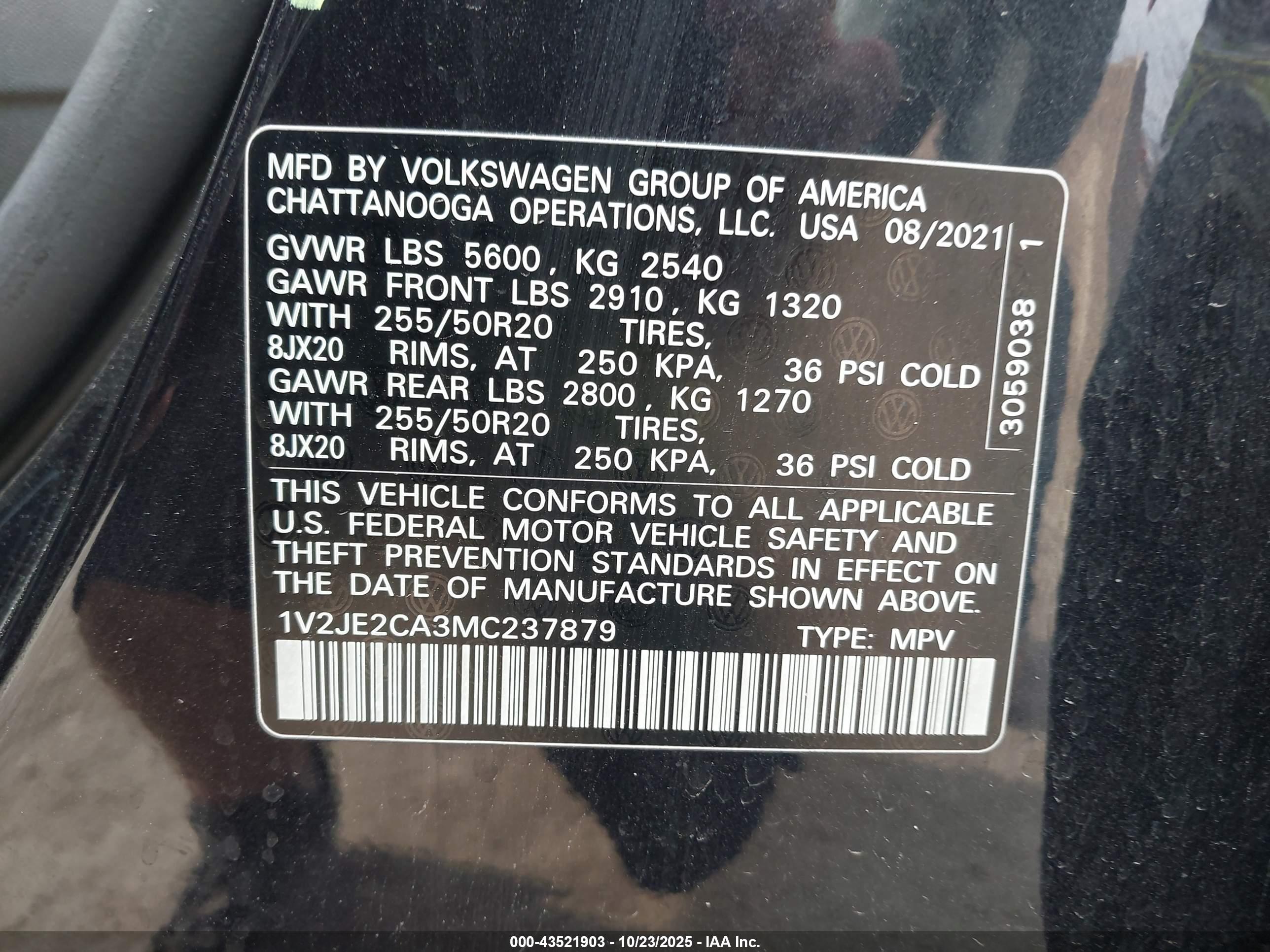 VOLKSWAGEN ATLAS image 9