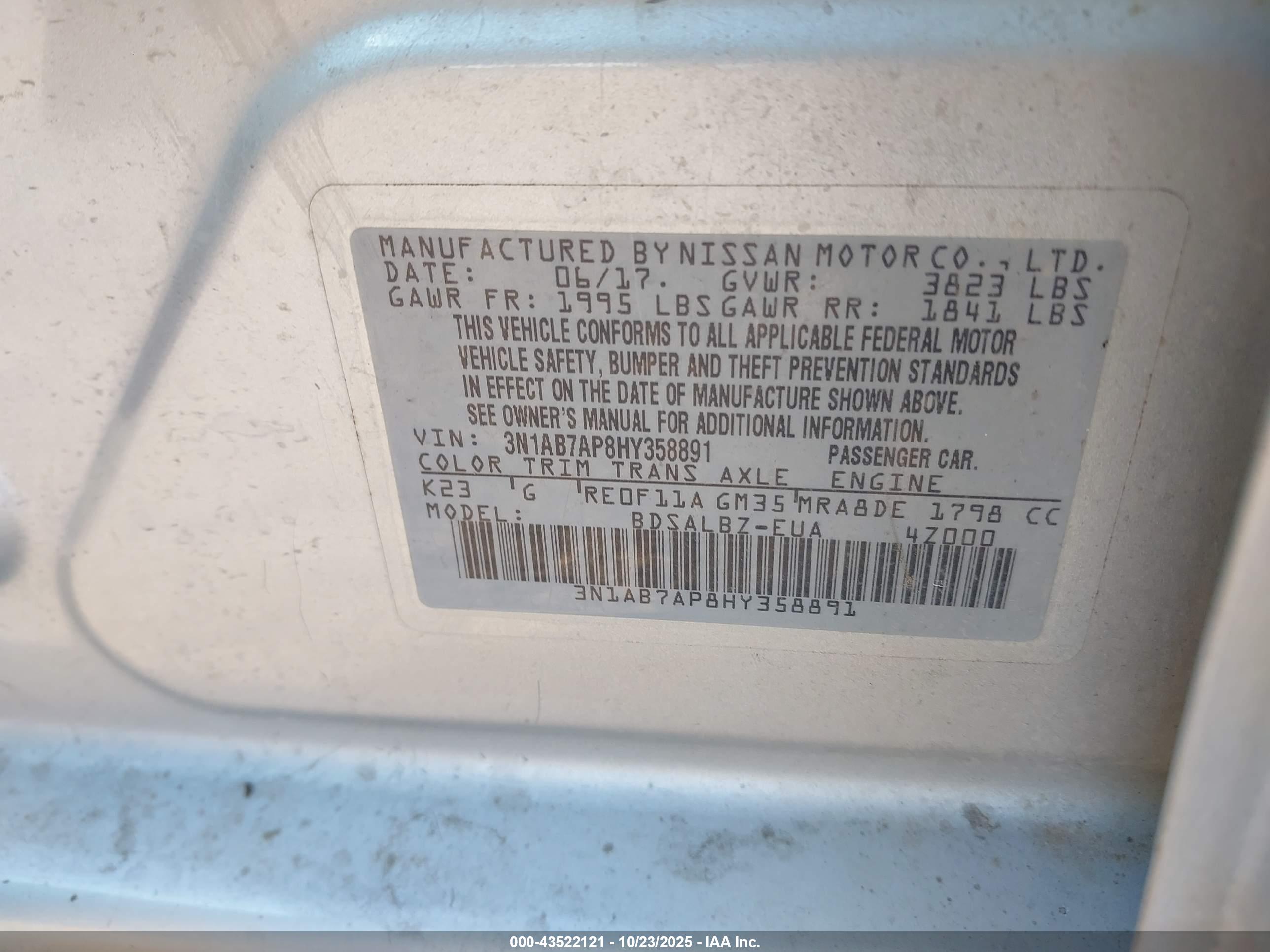 NISSAN SENTRA image 9