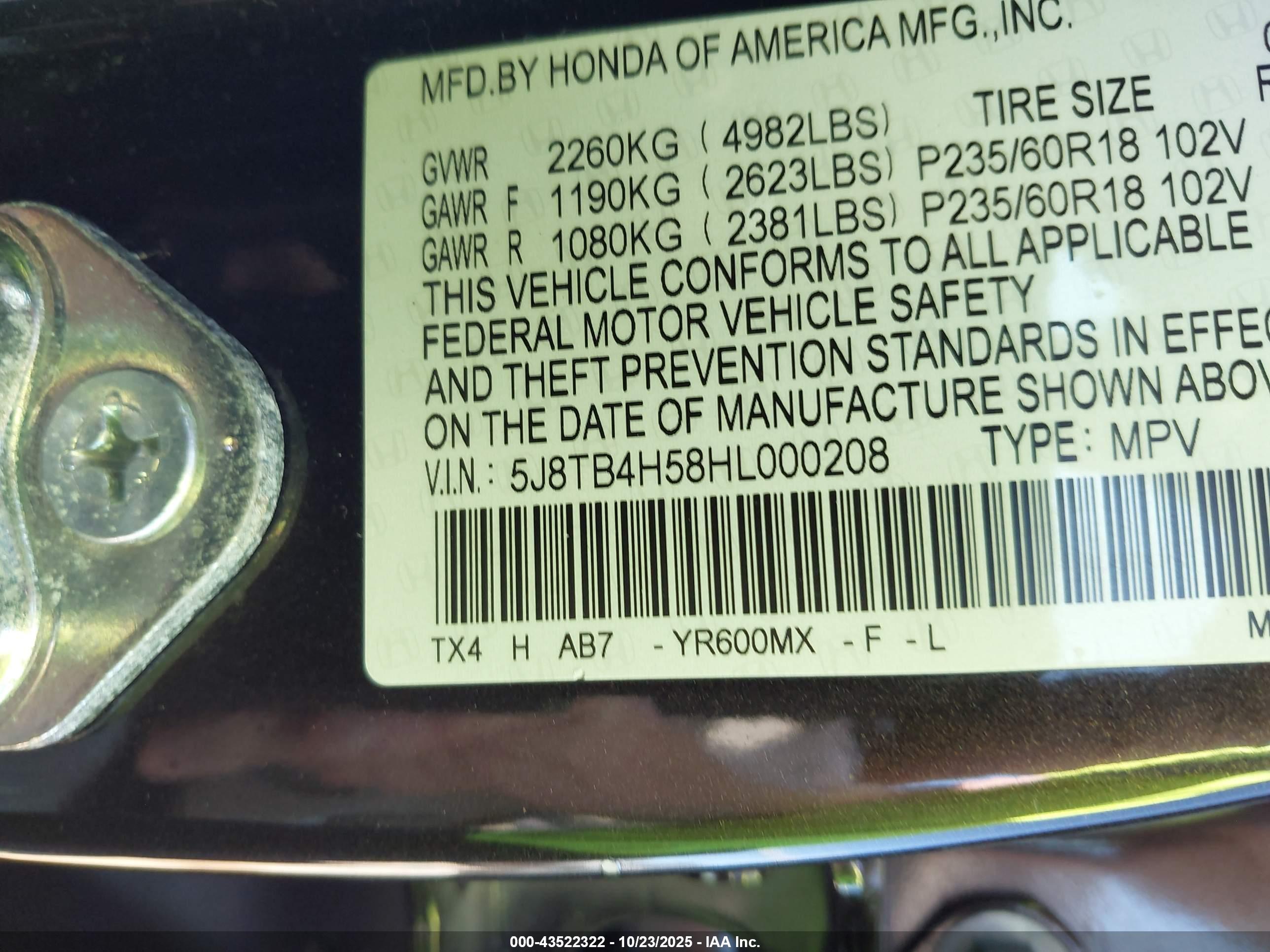 ACURA RDX image 9