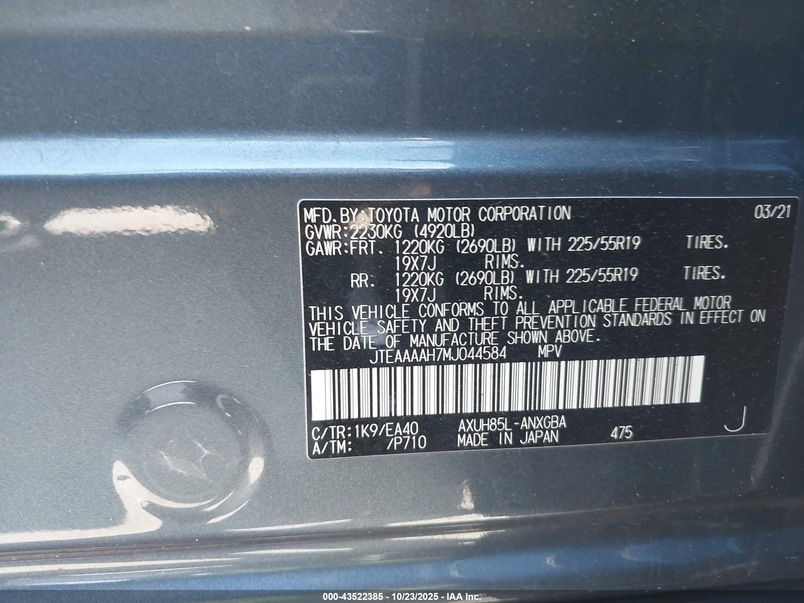 TOYOTA VENZA image 9