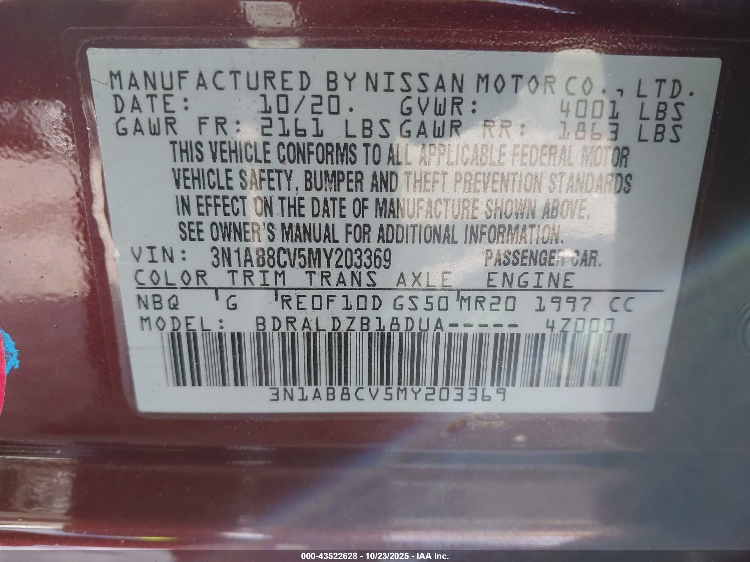 NISSAN SENTRA image 9
