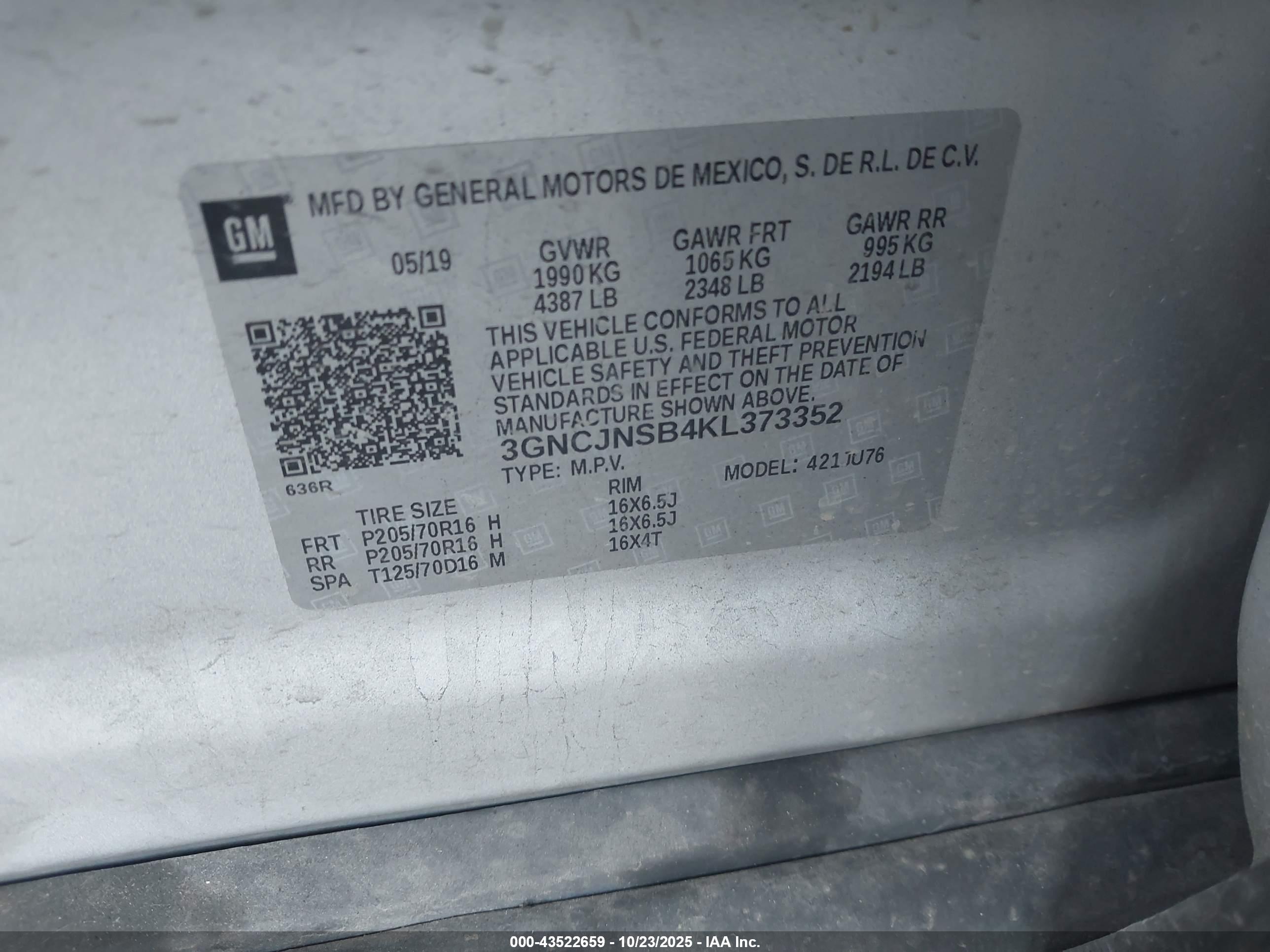 CHEVROLET TRAX image 9