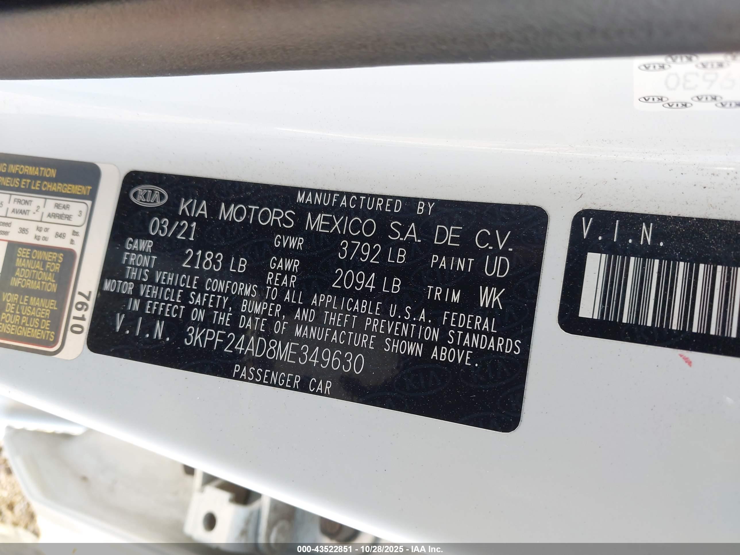 KIA FORTE image 9
