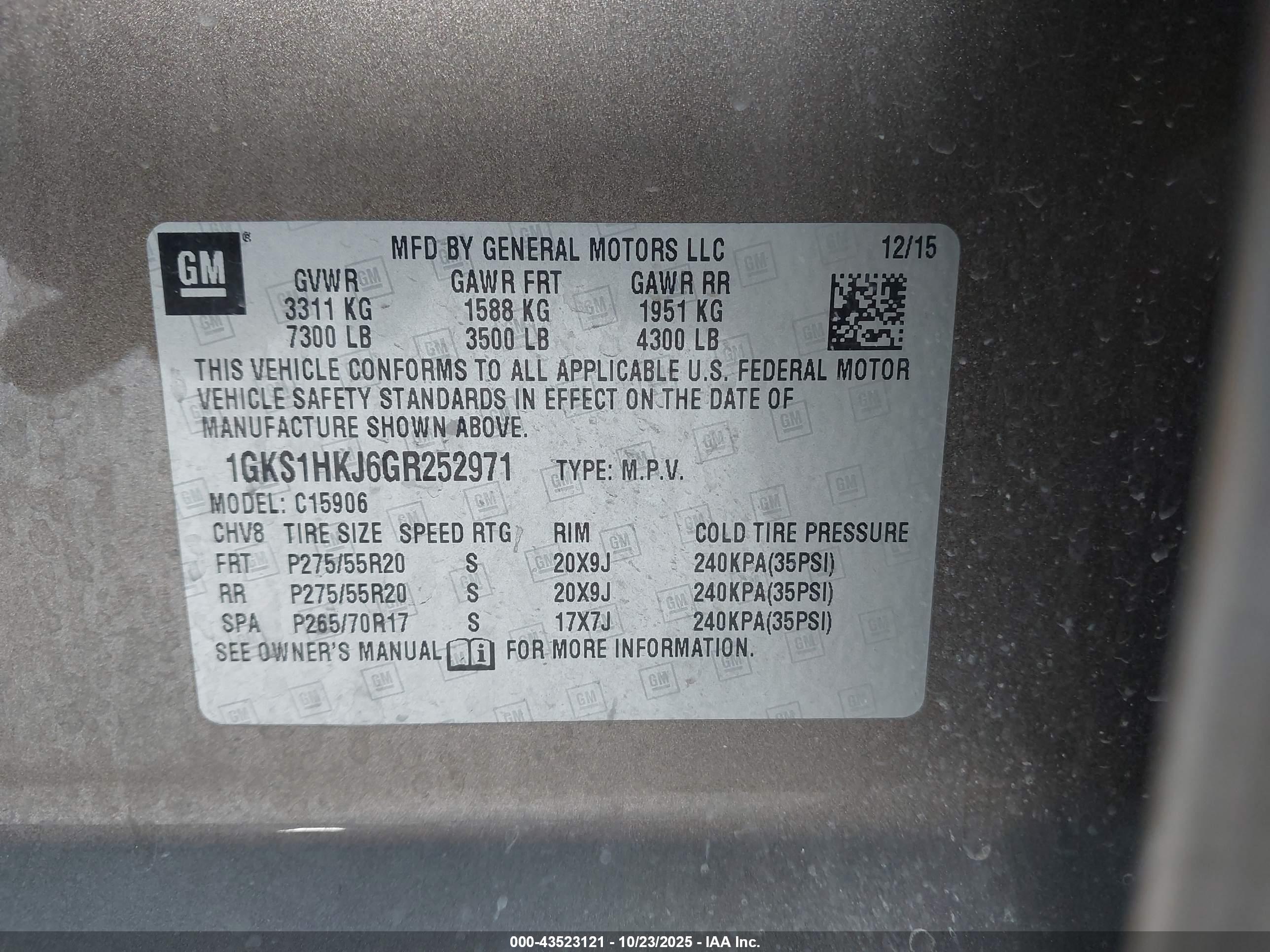 GMC YUKON image 9