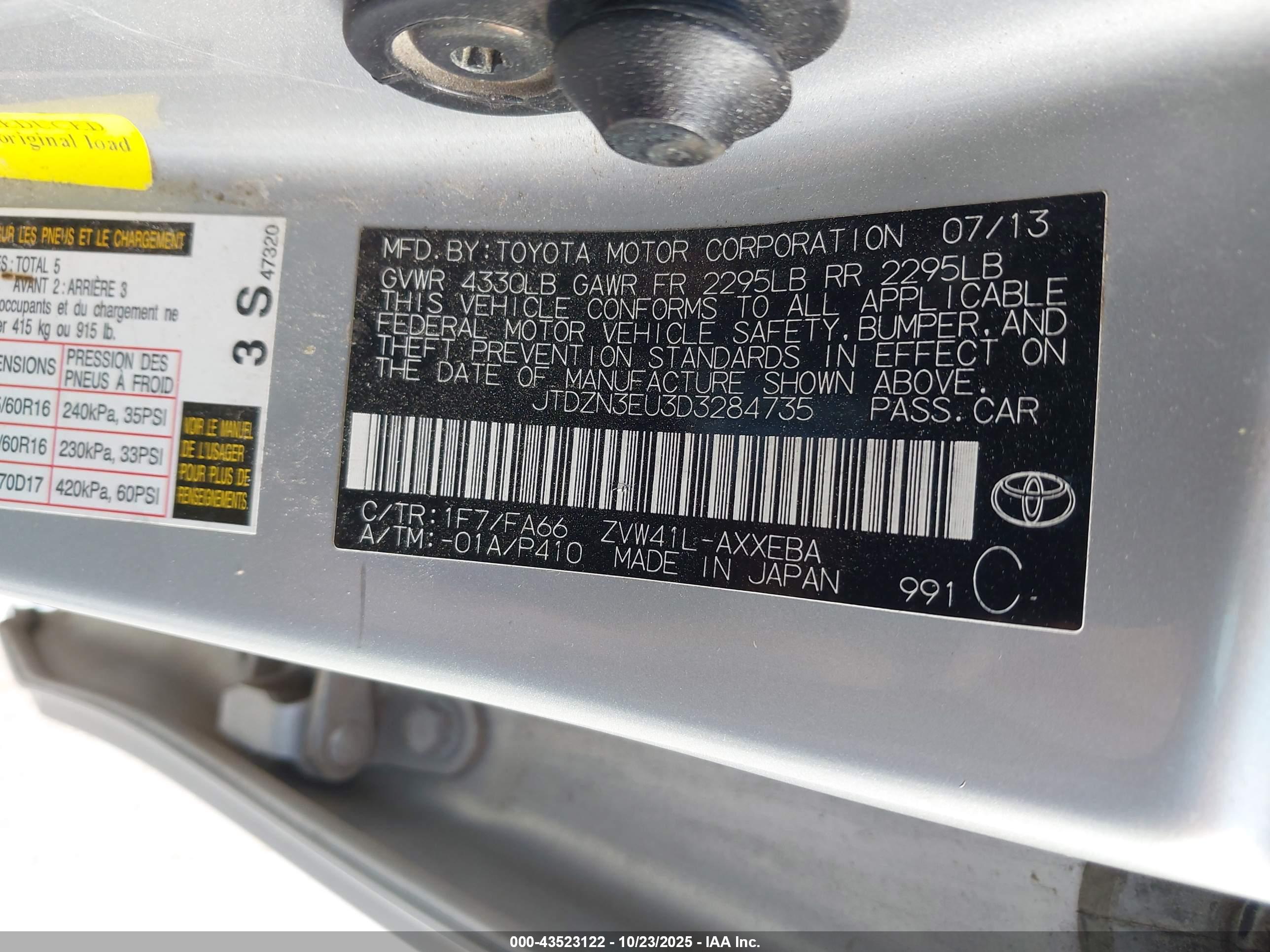 TOYOTA PRIUS image 9