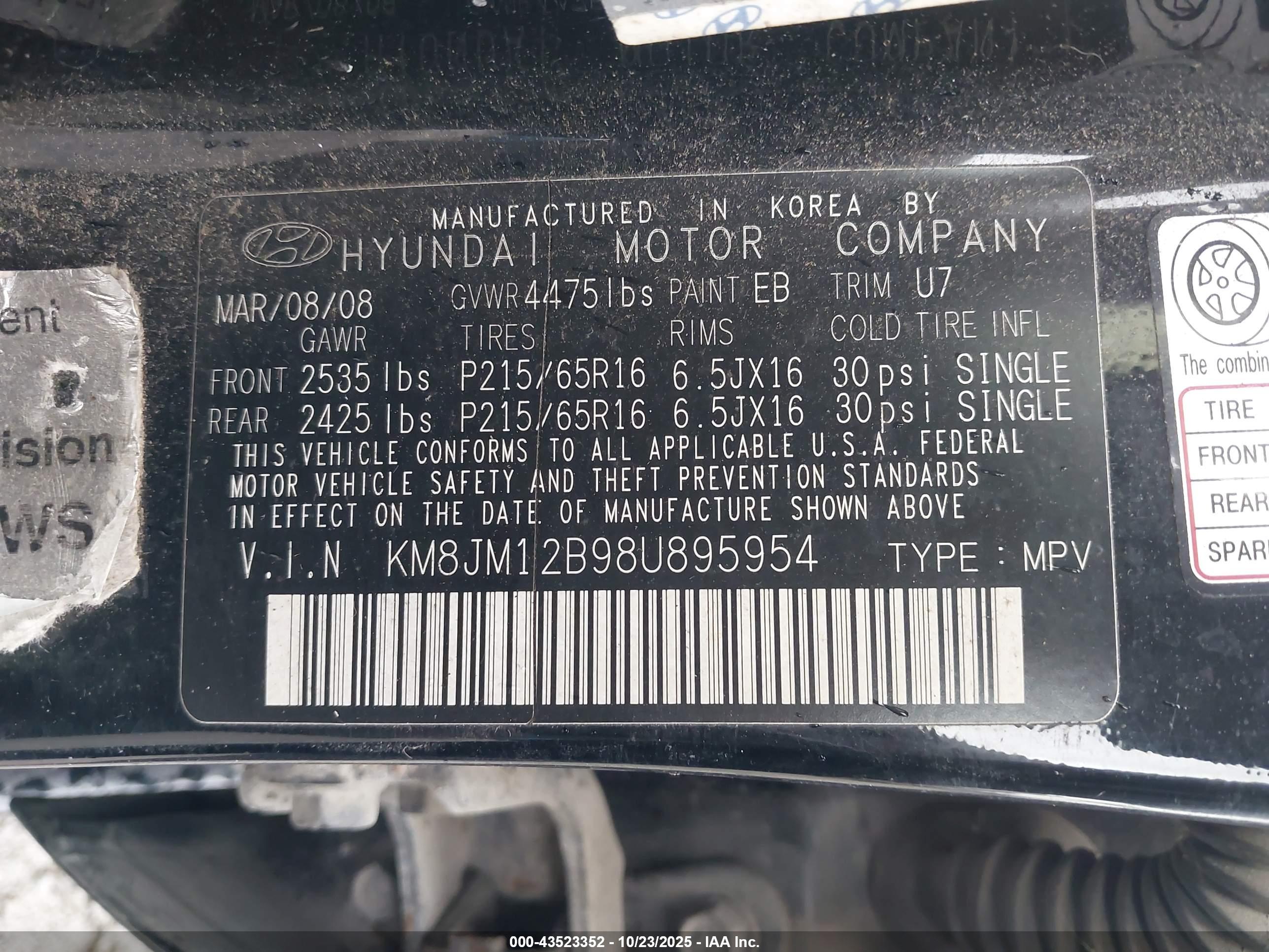 HYUNDAI TUCSON image 9