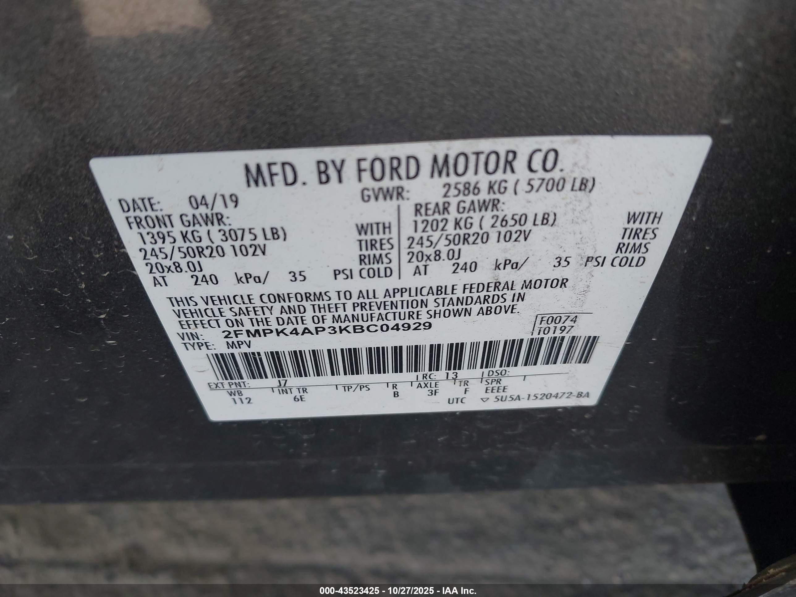 FORD EDGE image 9