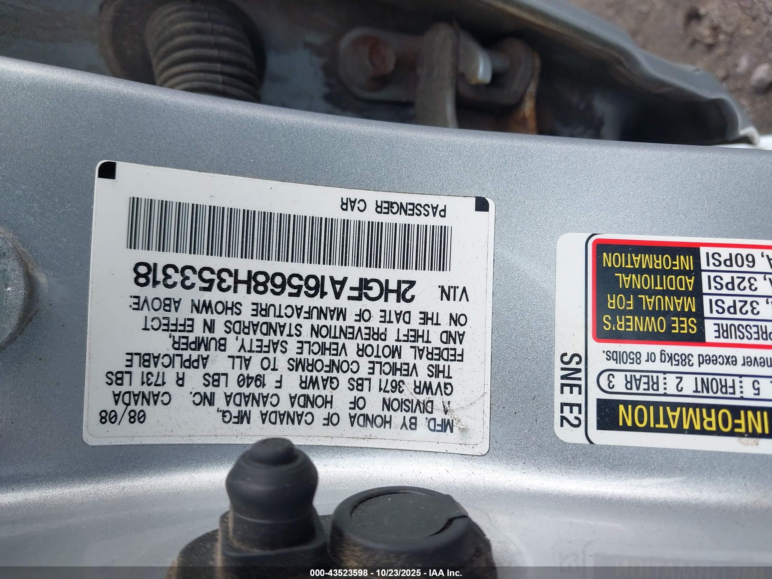 HONDA CIVIC image 9