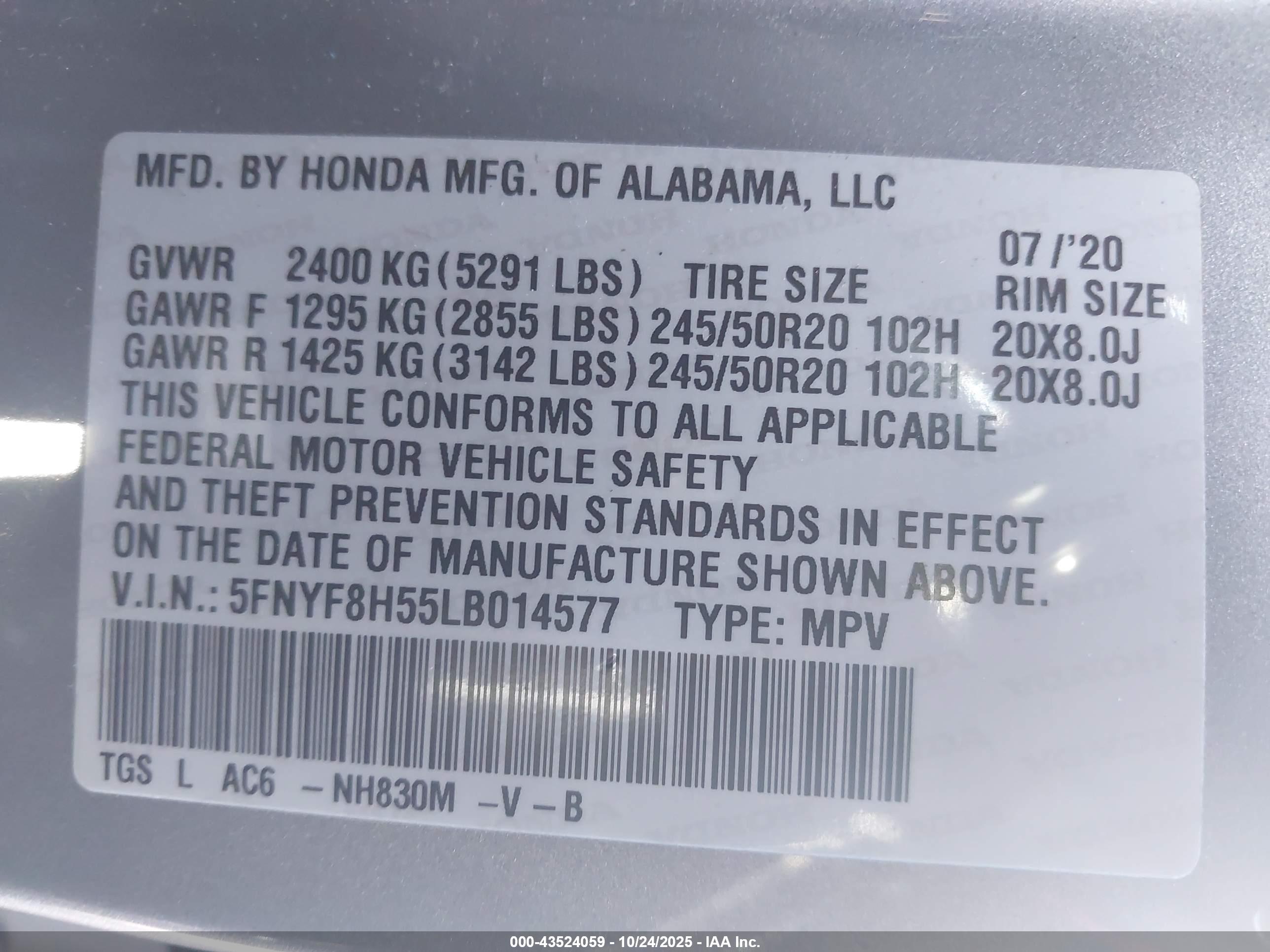 HONDA PASSPORT image 9