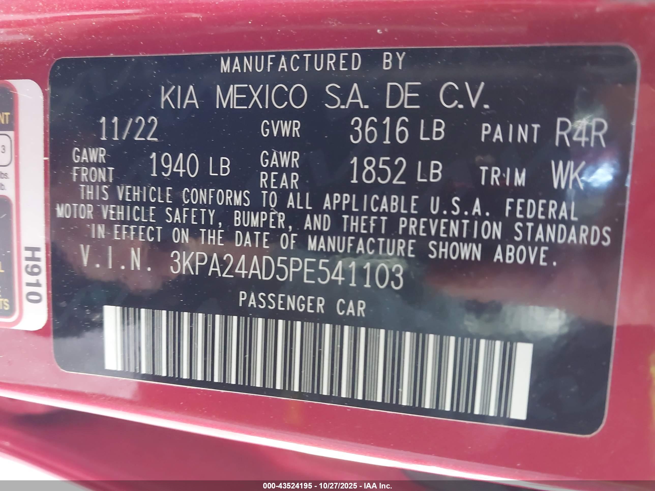 KIA RIO image 9