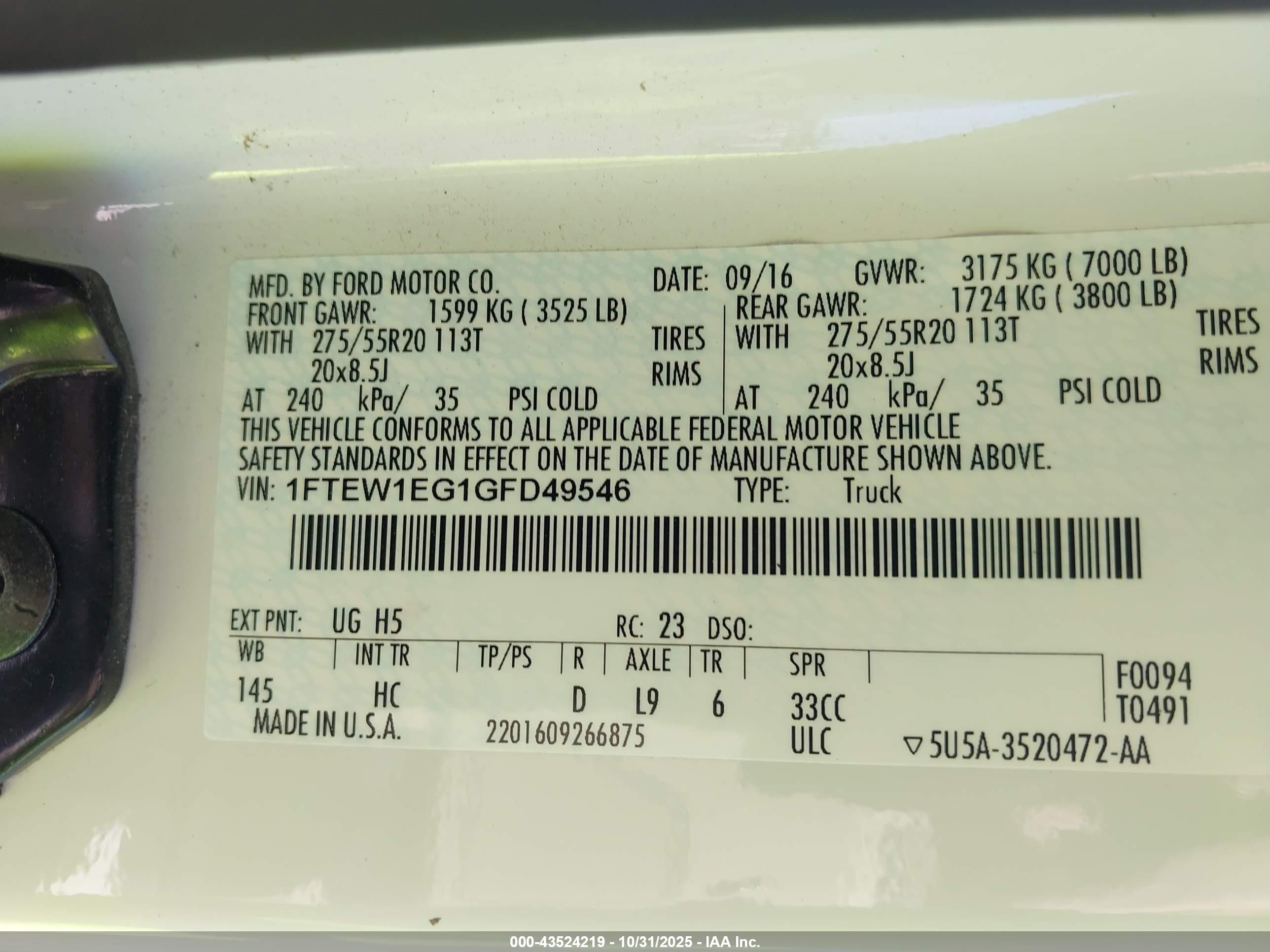 FORD F-150 image 9