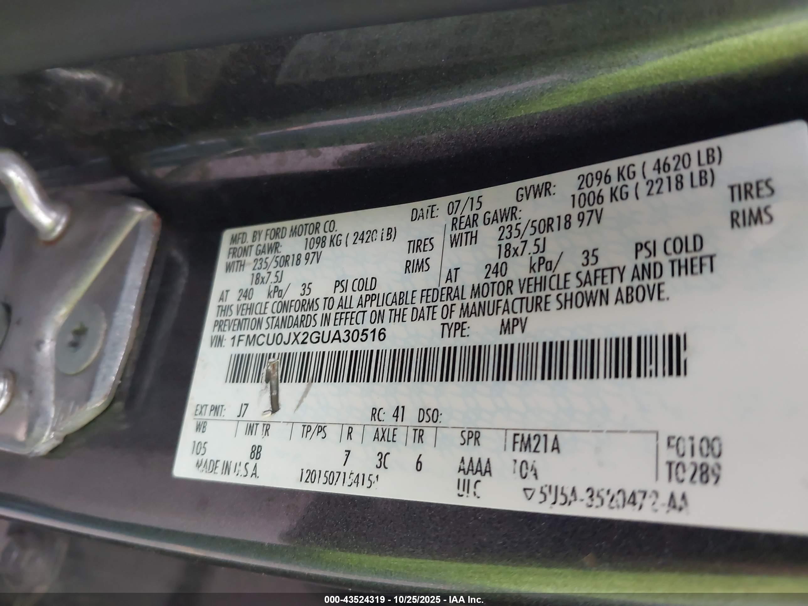 FORD ESCAPE image 9