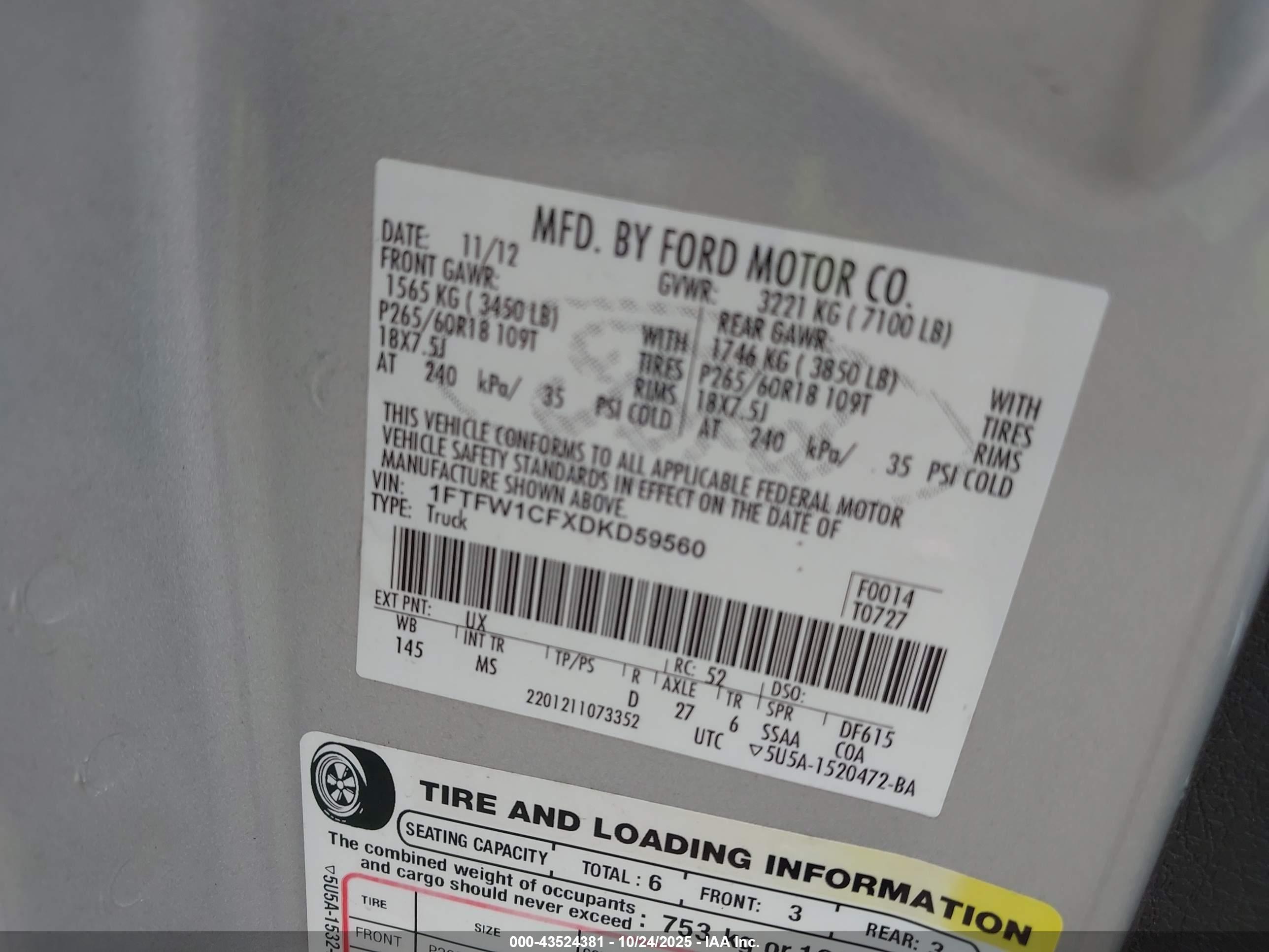 FORD F-150 image 9