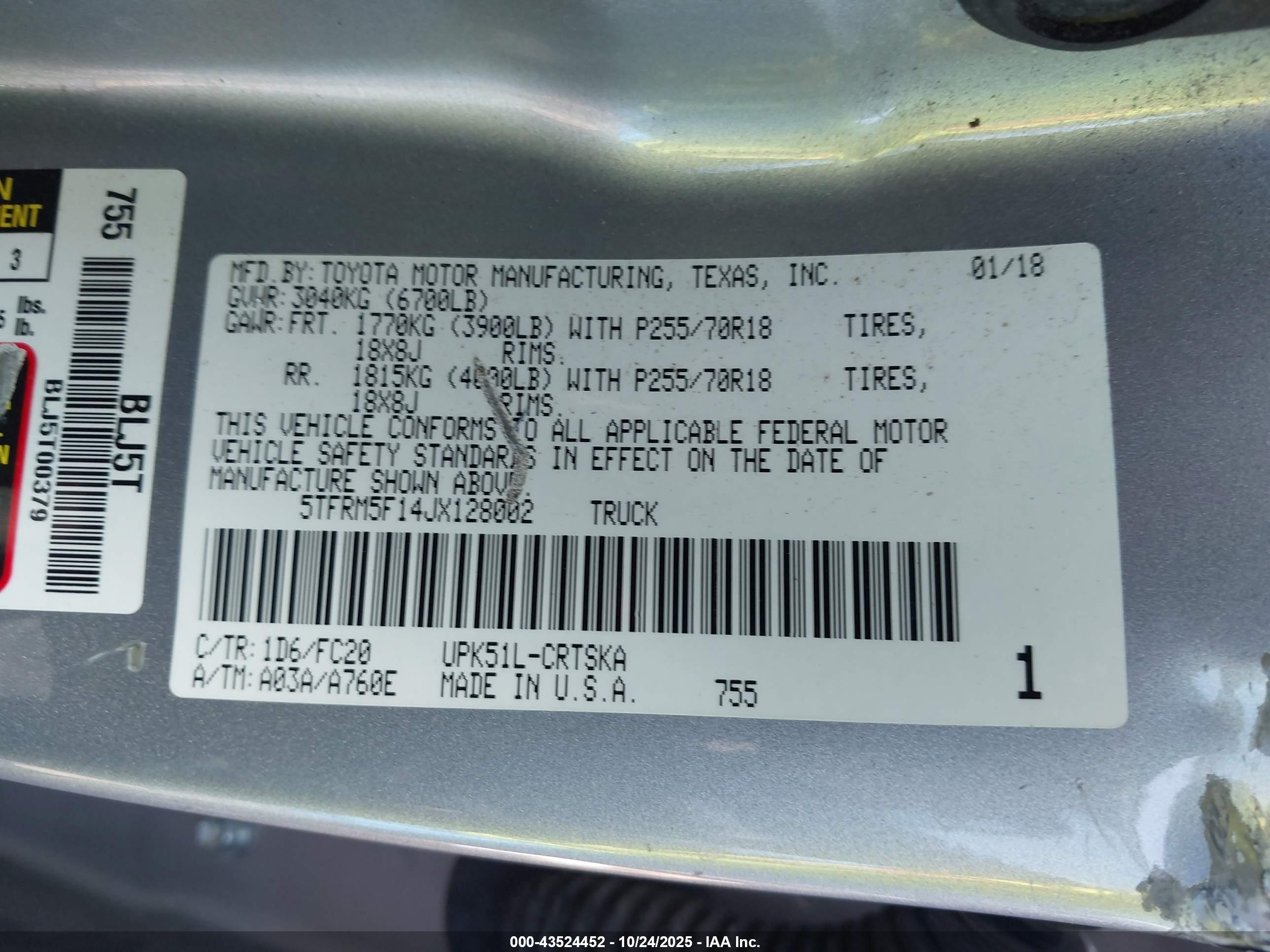 TOYOTA TUNDRA image 9