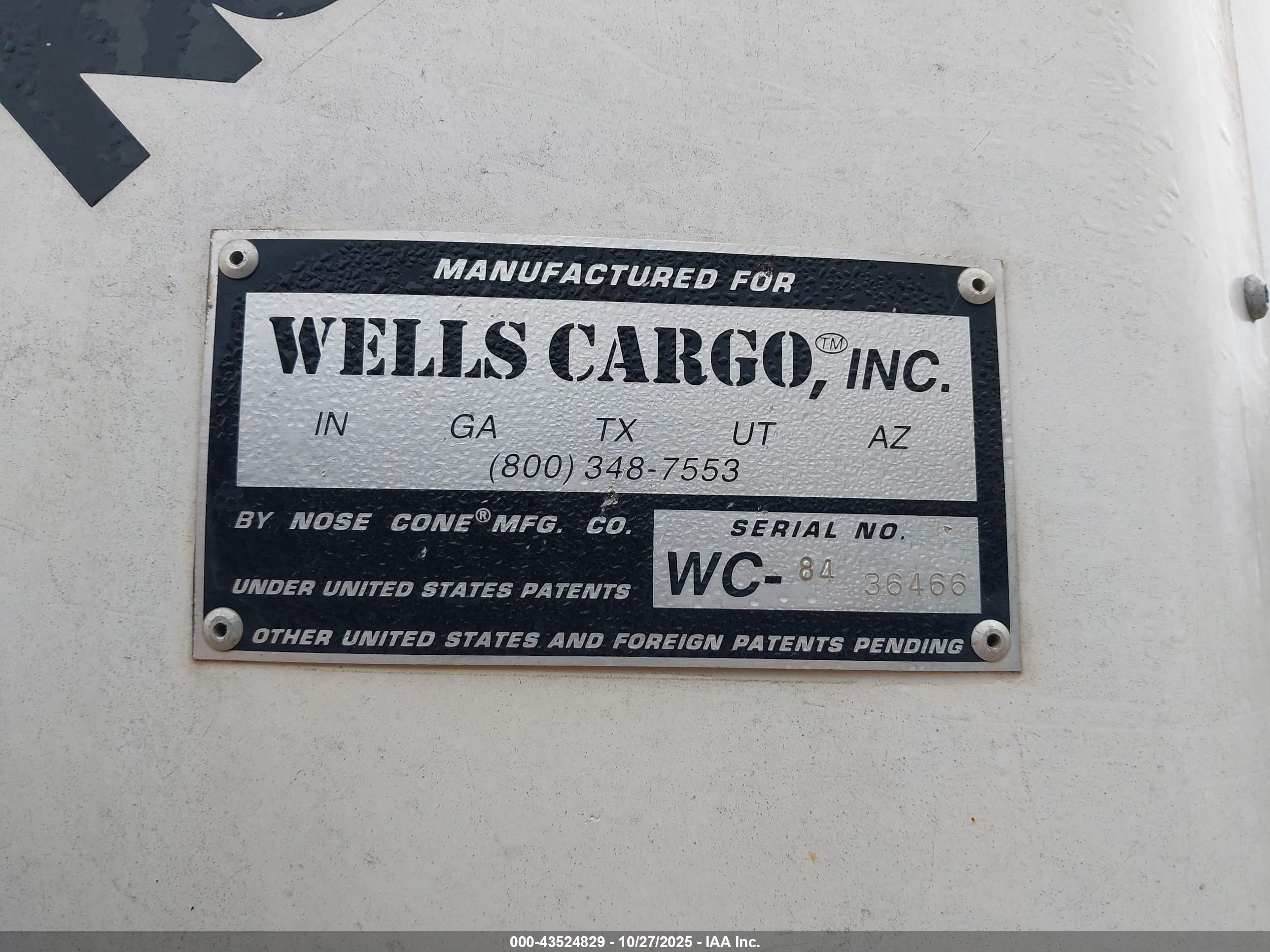 WELLS CARGO image 9