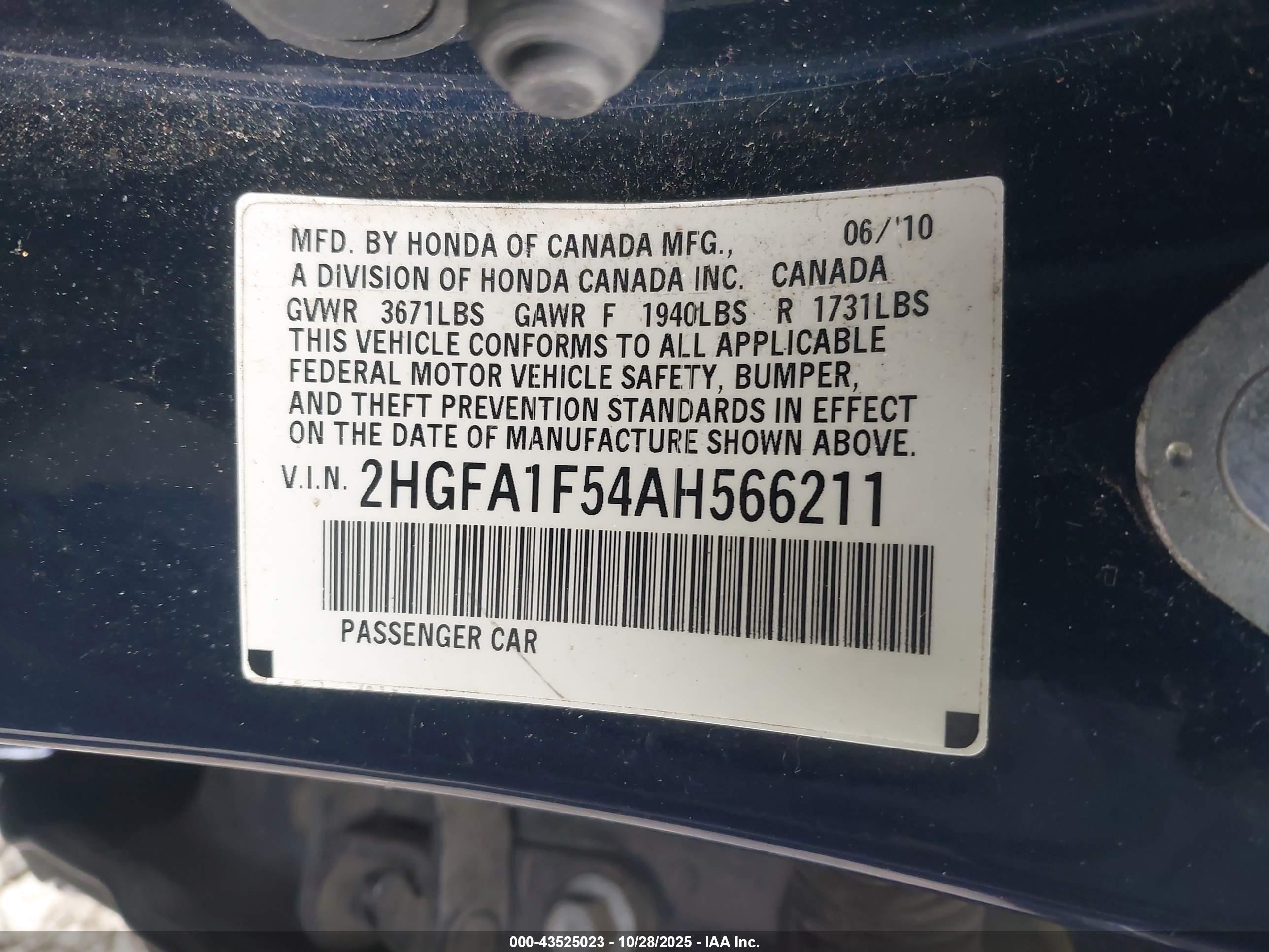 HONDA CIVIC image 9