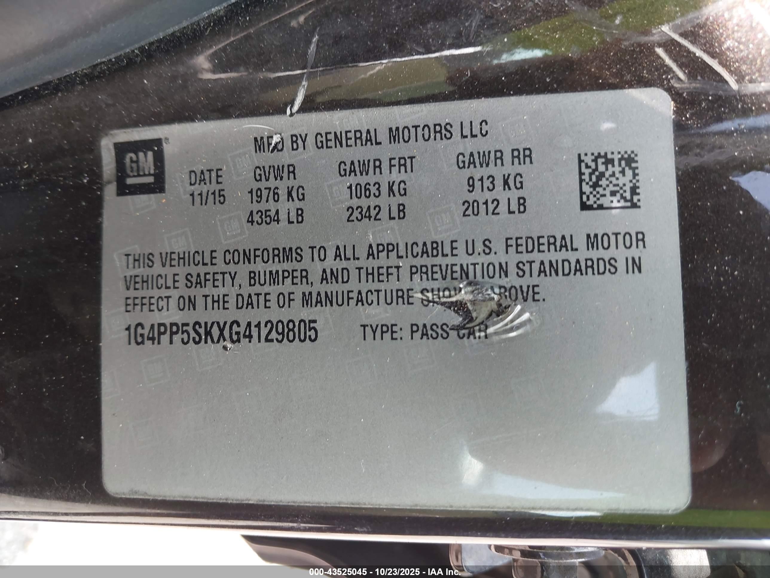 BUICK VERANO image 9