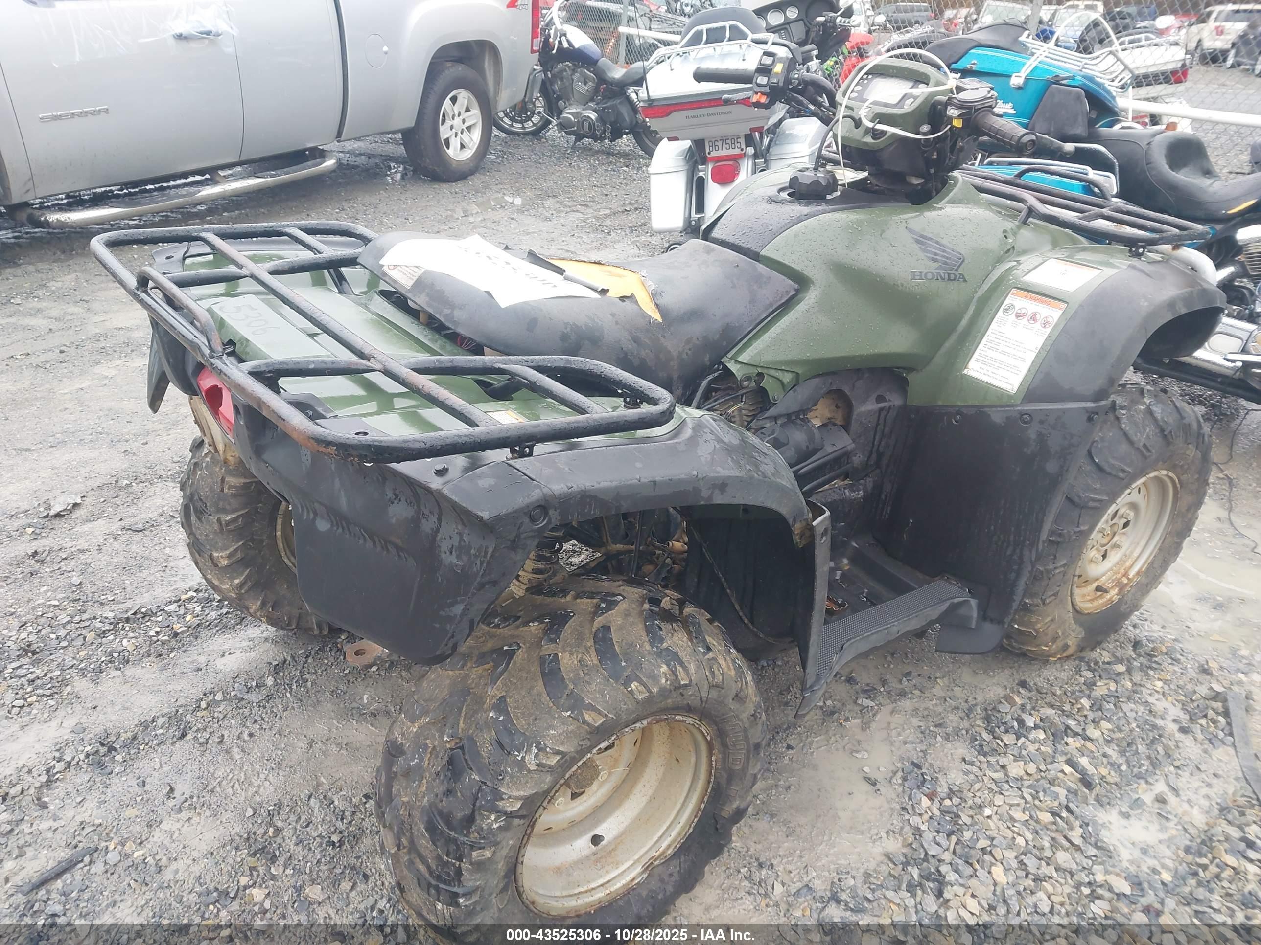HONDA TRX500FM image 4