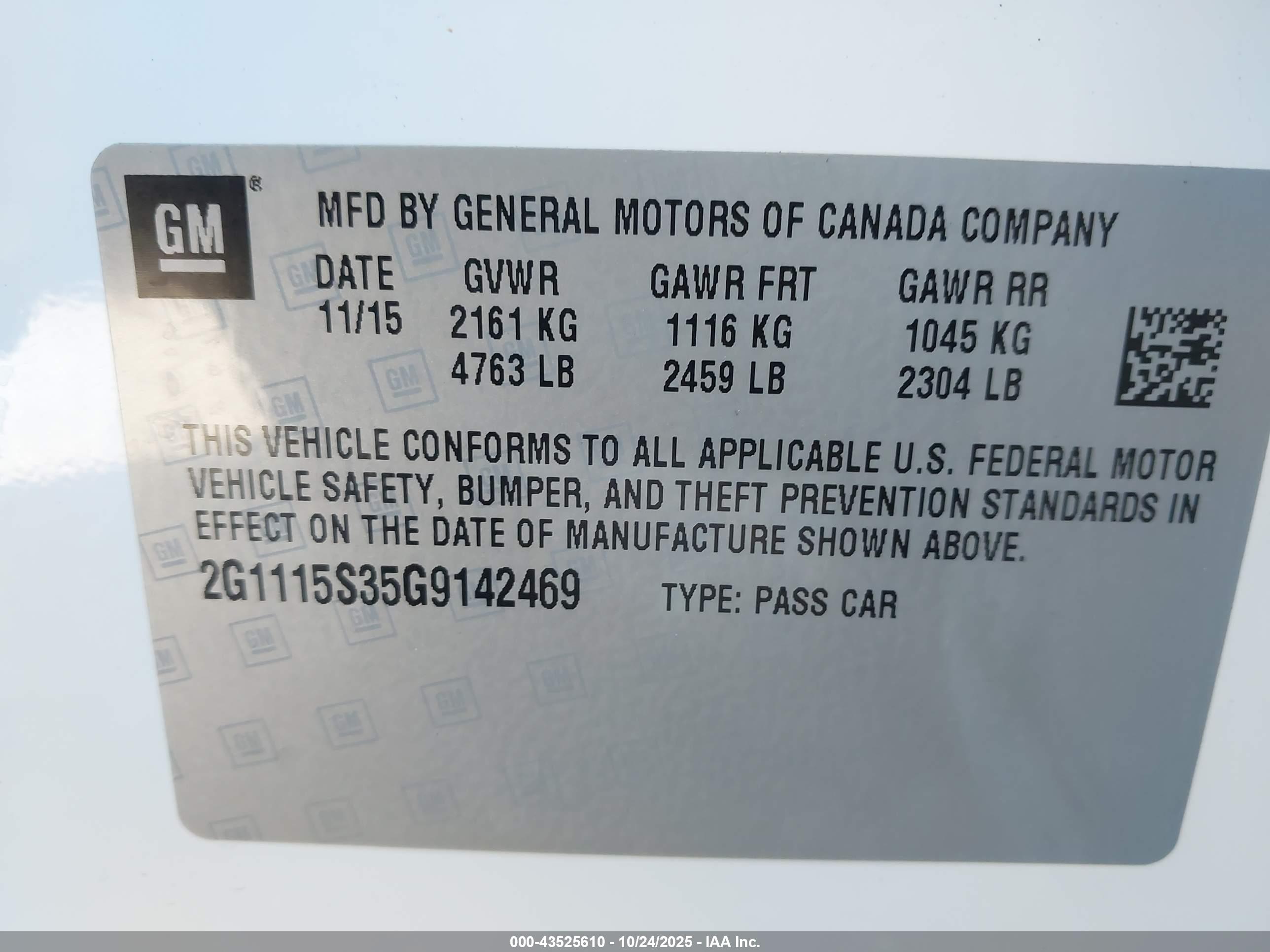 CHEVROLET IMPALA image 9