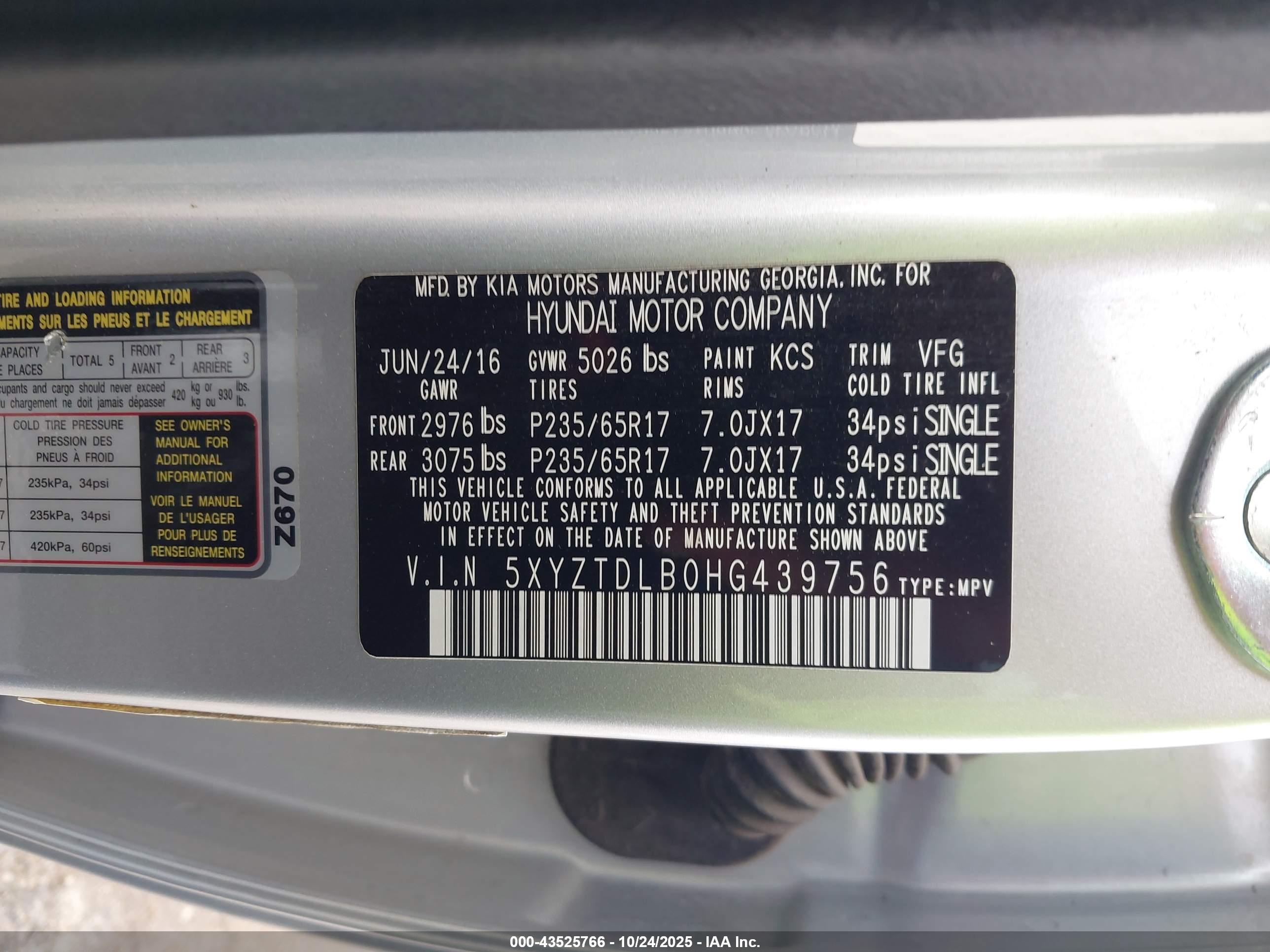 HYUNDAI SANTA image 9