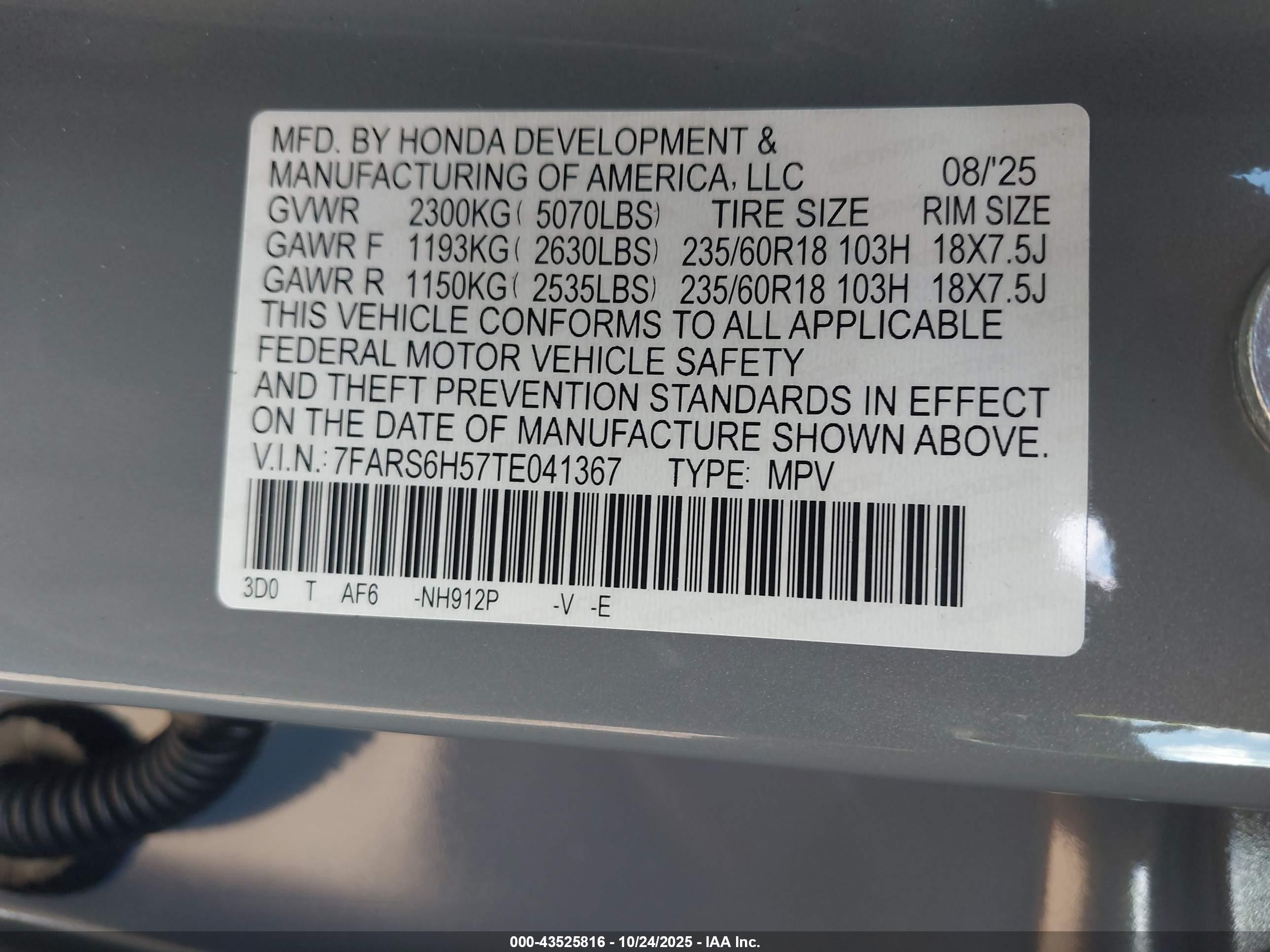 HONDA CR-V image 9