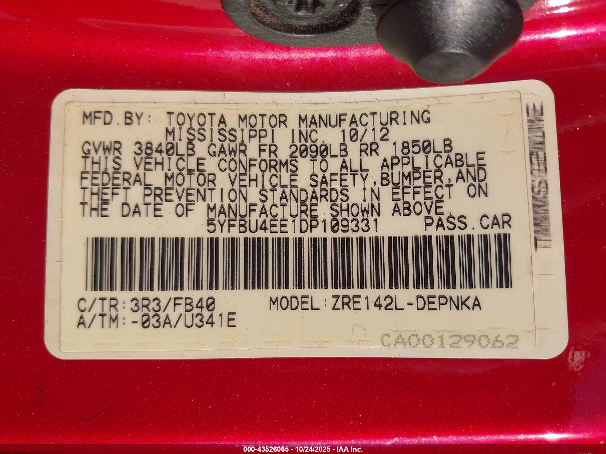 TOYOTA COROLLA image 9