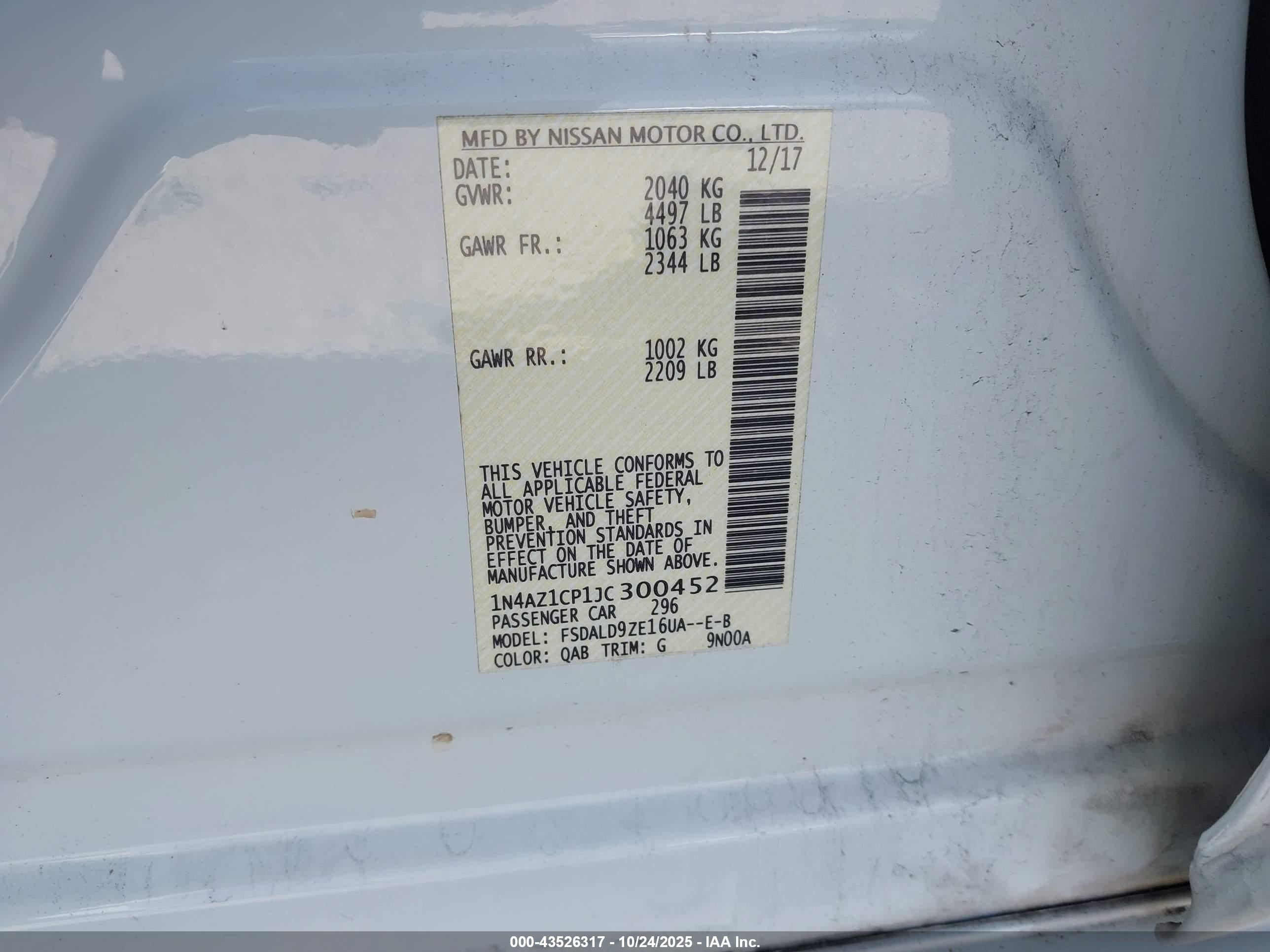 NISSAN LEAF image 9
