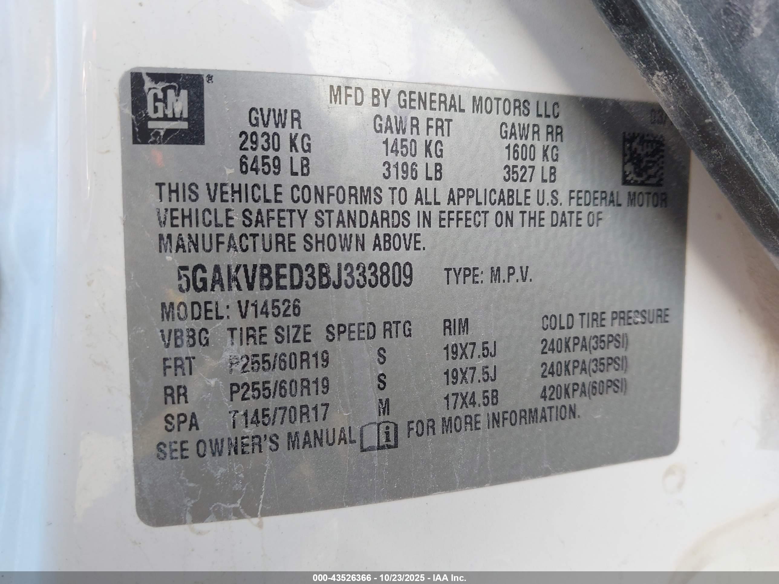 BUICK ENCLAVE image 9