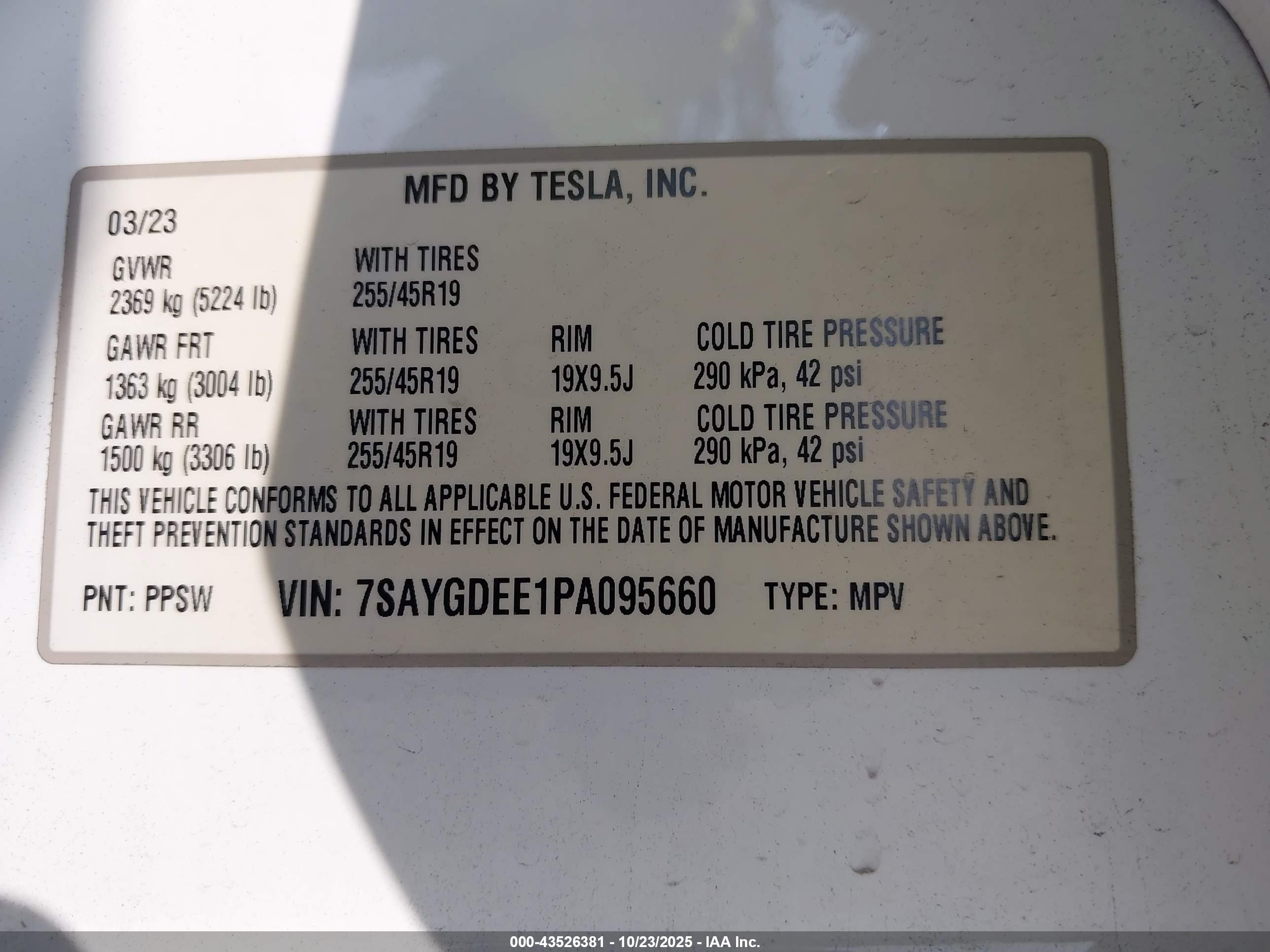 TESLA MODEL image 9