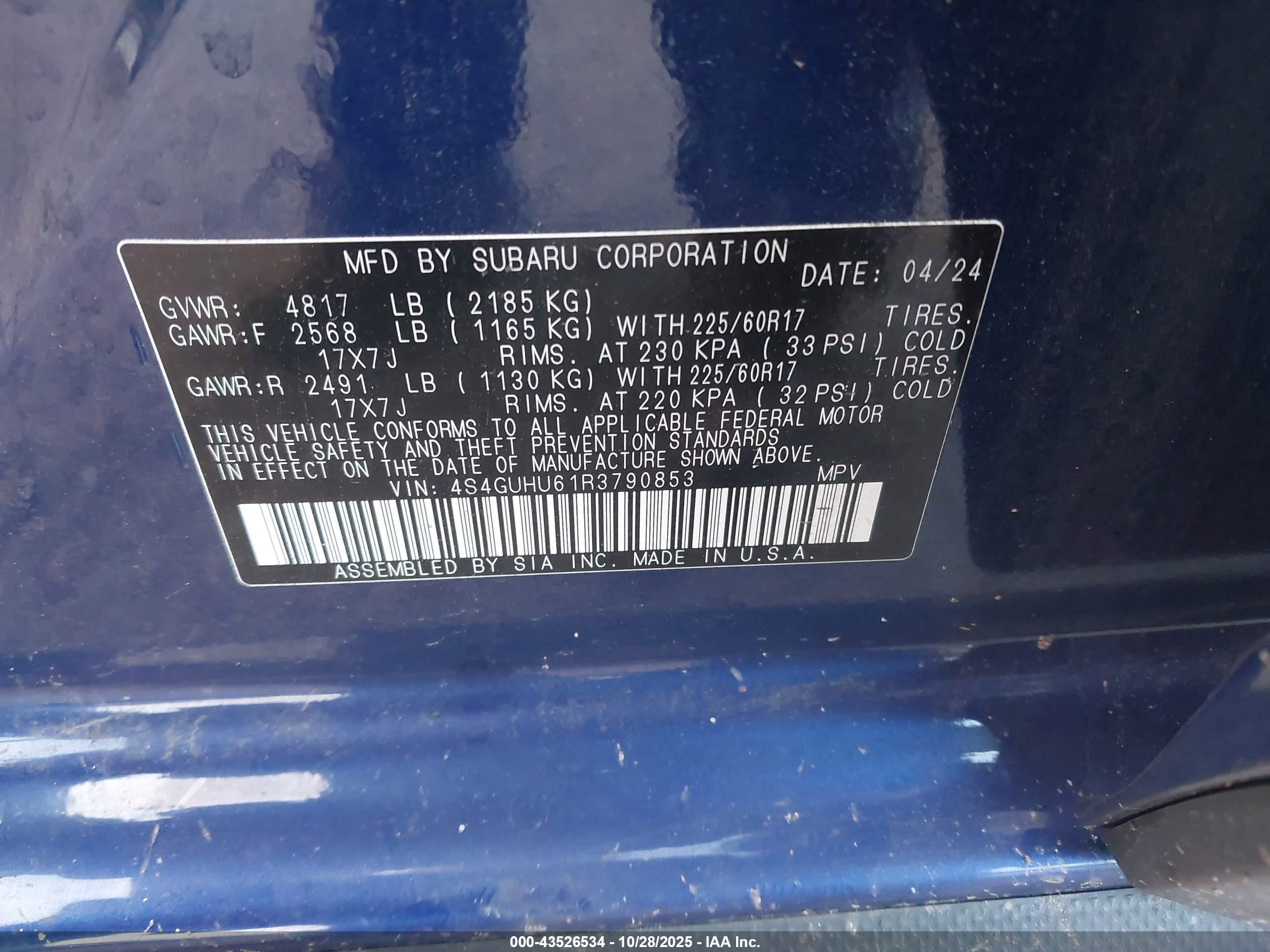 SUBARU CROSSTREK image 9