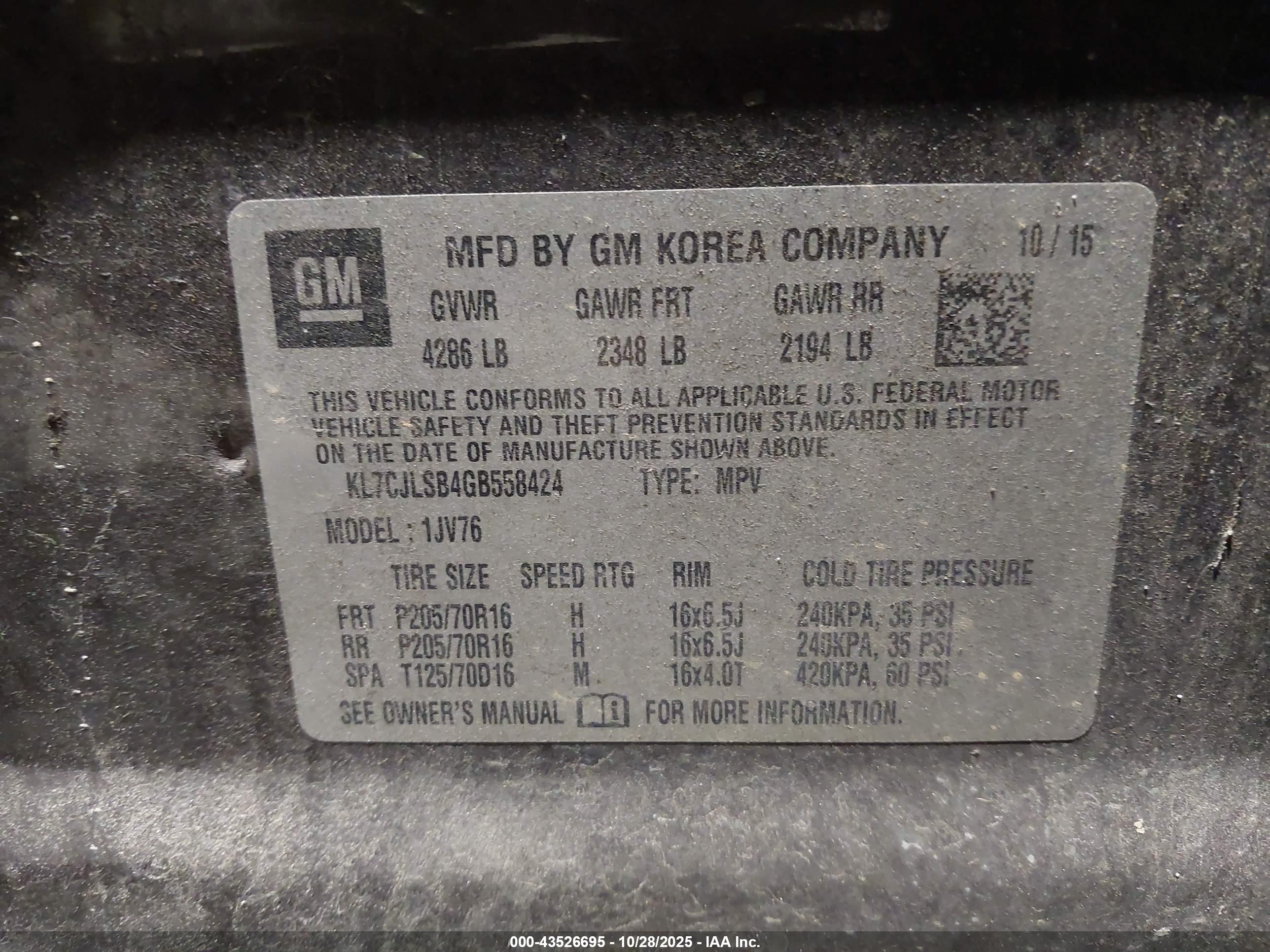 CHEVROLET TRAX image 9