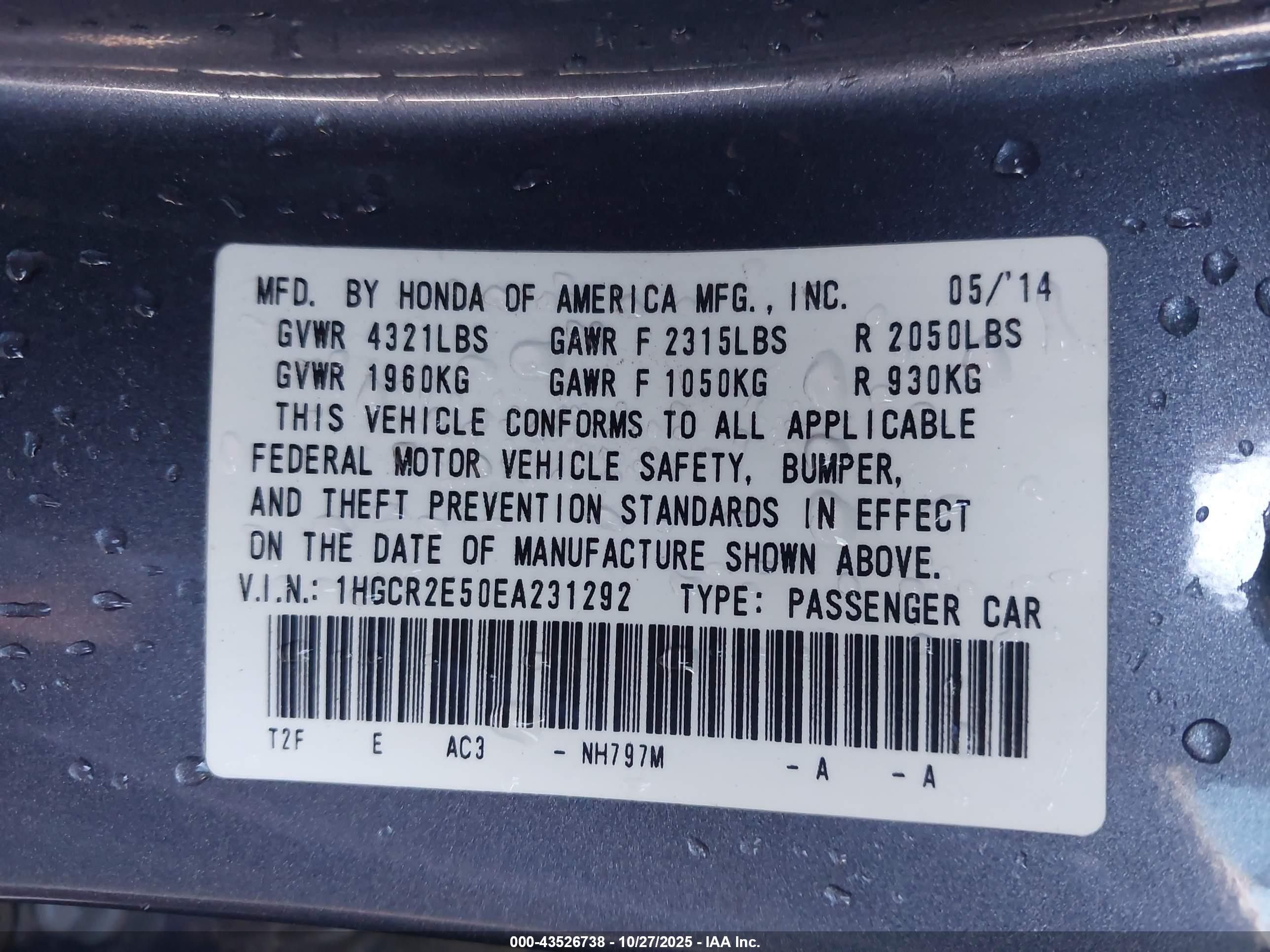 HONDA ACCORD image 9
