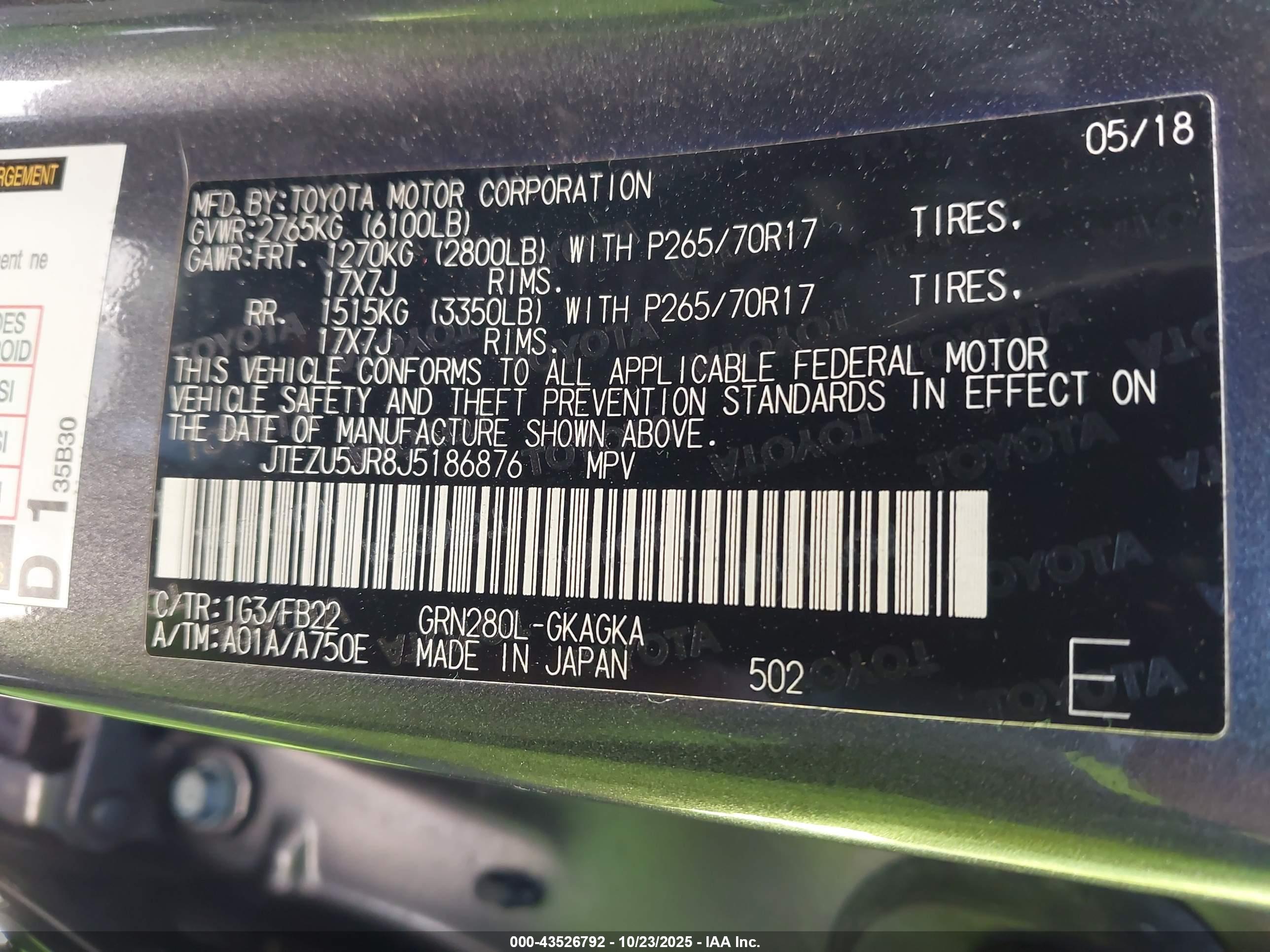 TOYOTA 4RUNNER image 9