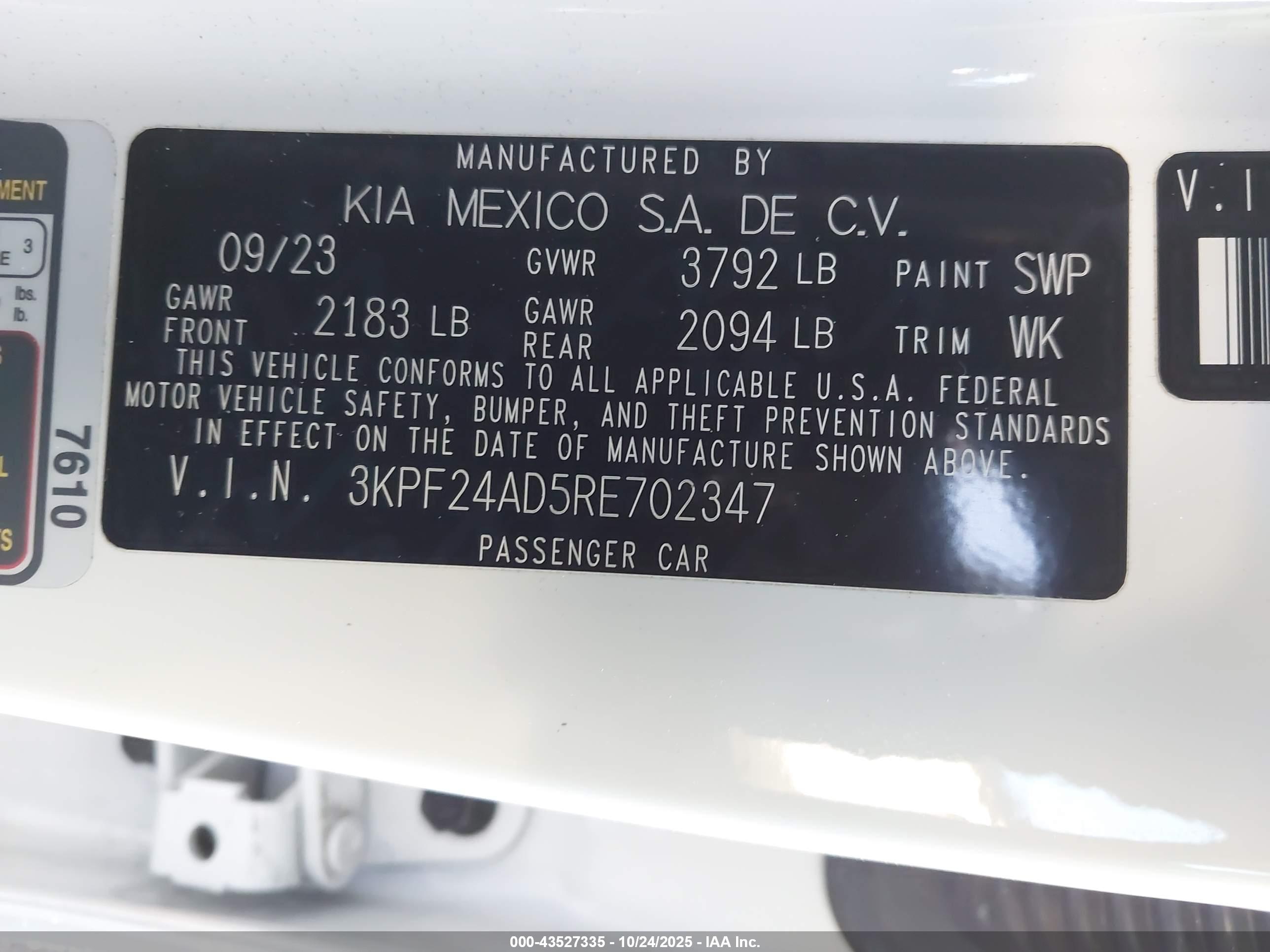 KIA FORTE image 9
