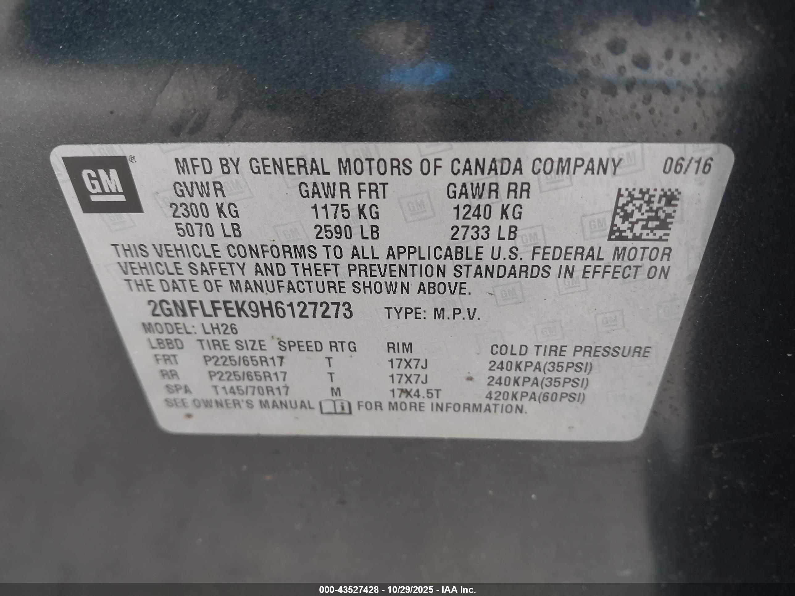 CHEVROLET EQUINOX image 9
