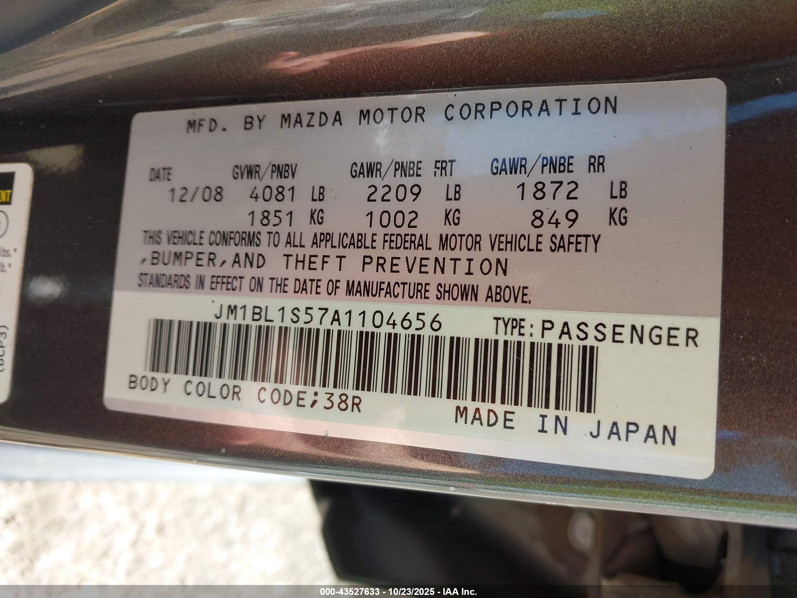 MAZDA MAZDA3 image 9