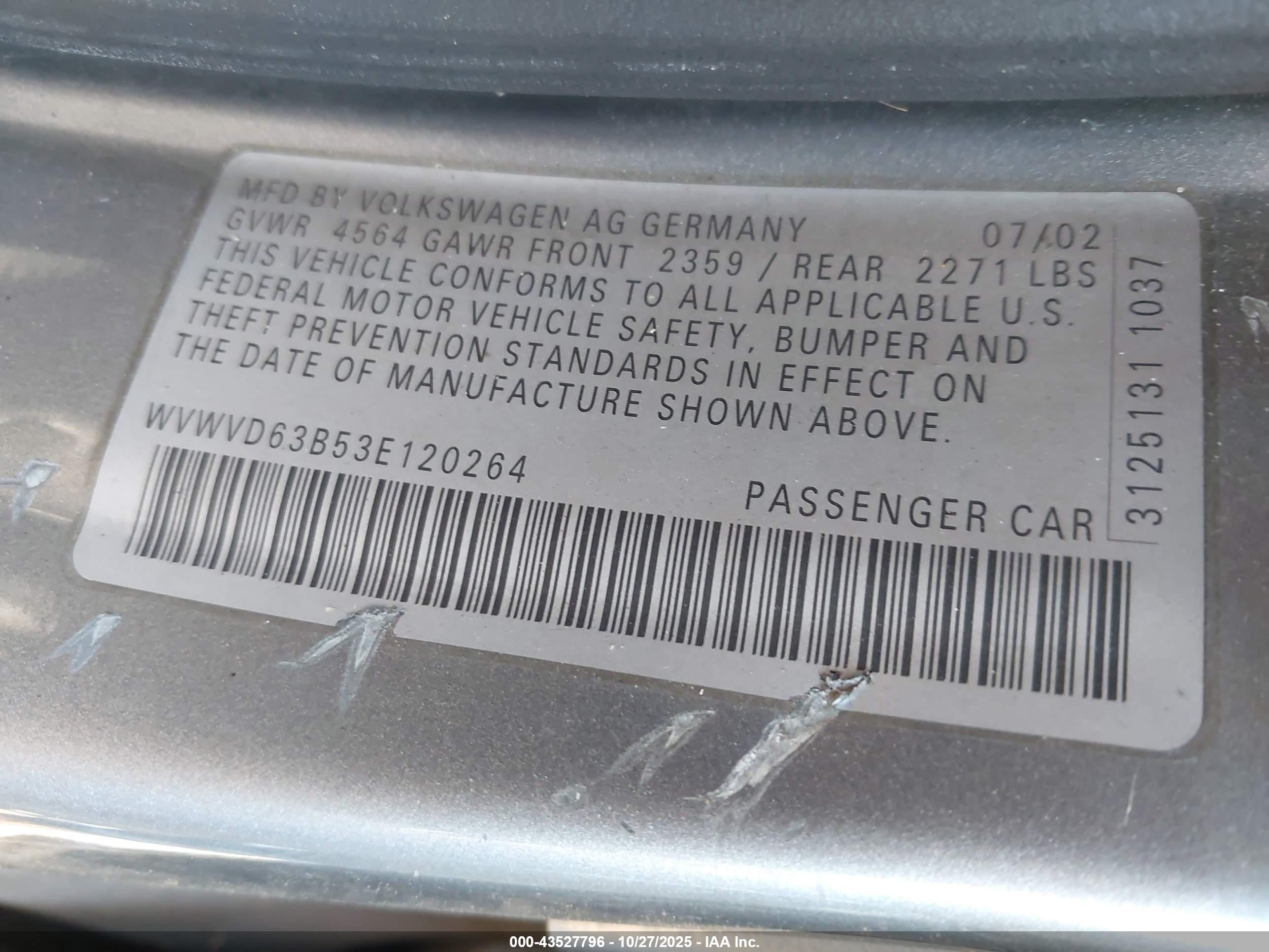 VOLKSWAGEN PASSAT image 9