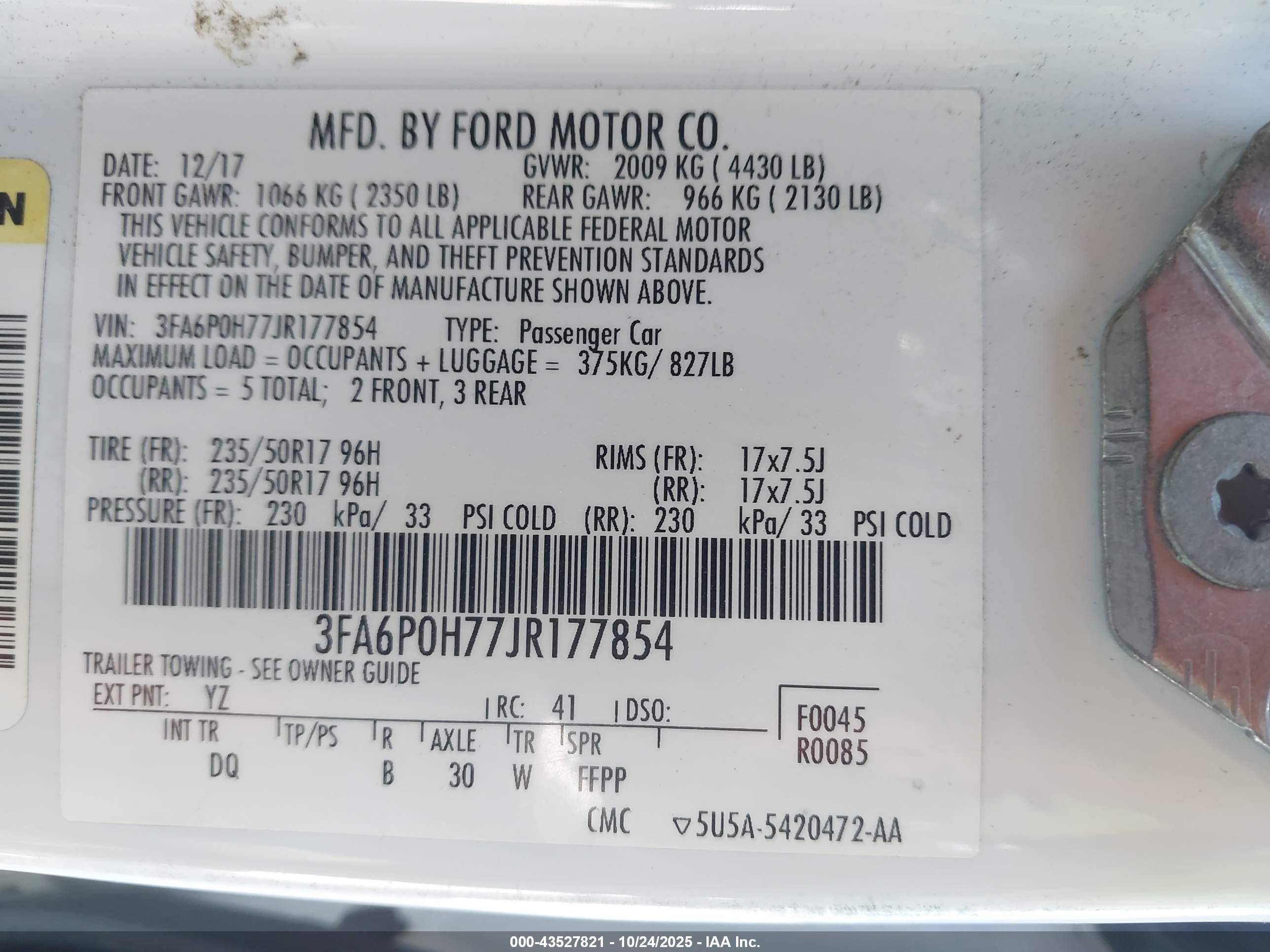 FORD FUSION image 9