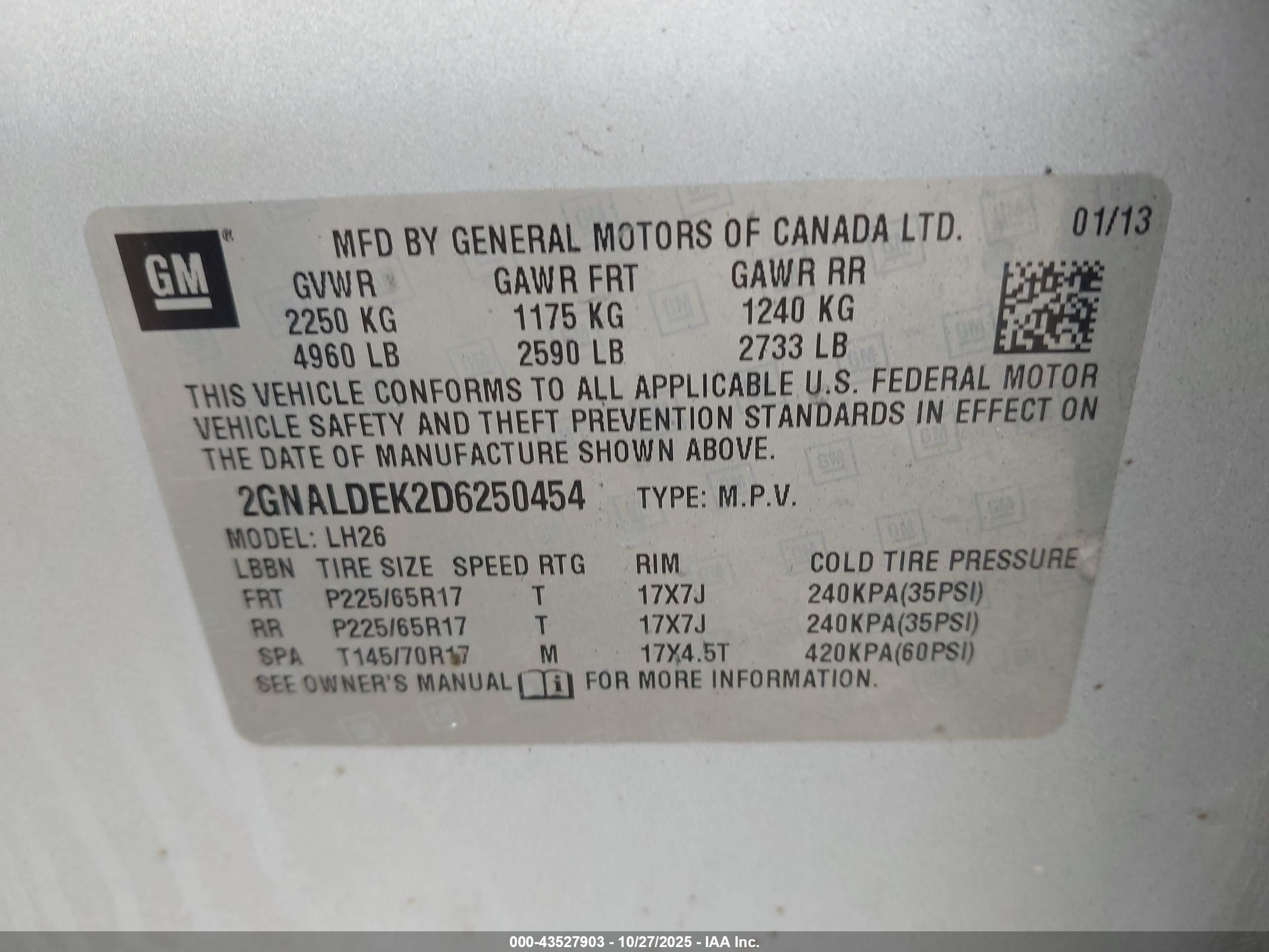 CHEVROLET EQUINOX image 9