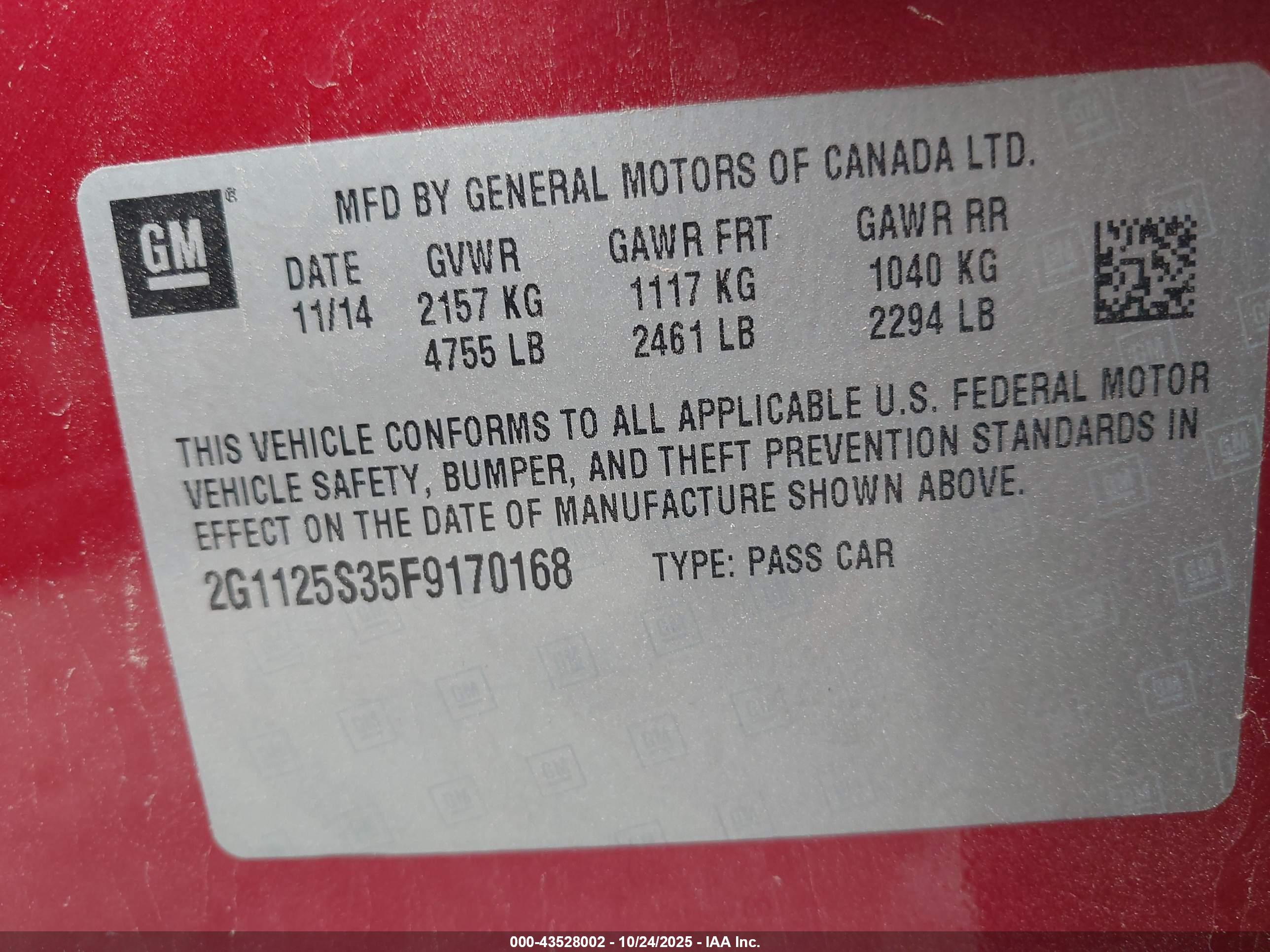 CHEVROLET IMPALA image 9