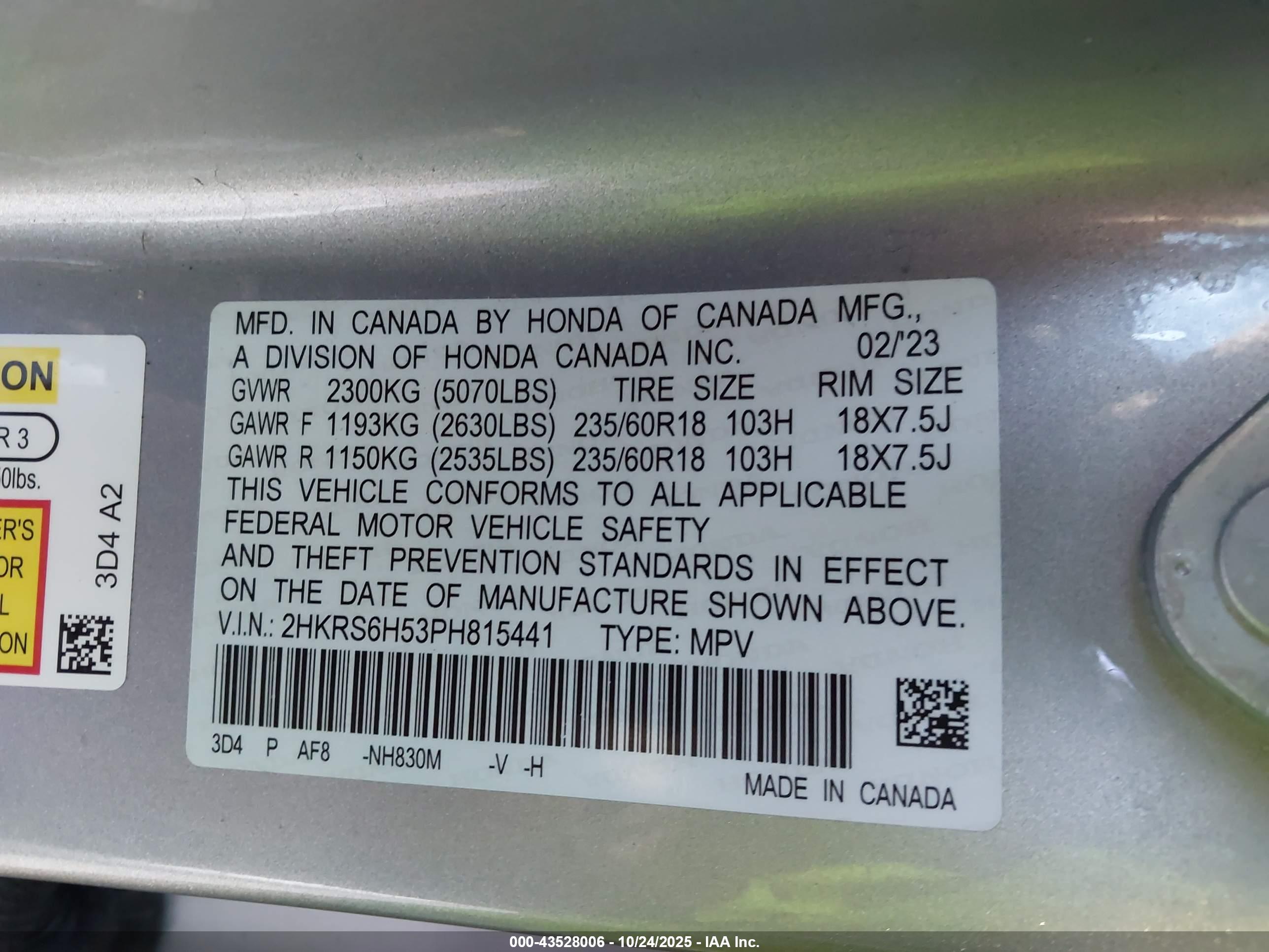 HONDA CR-V image 9